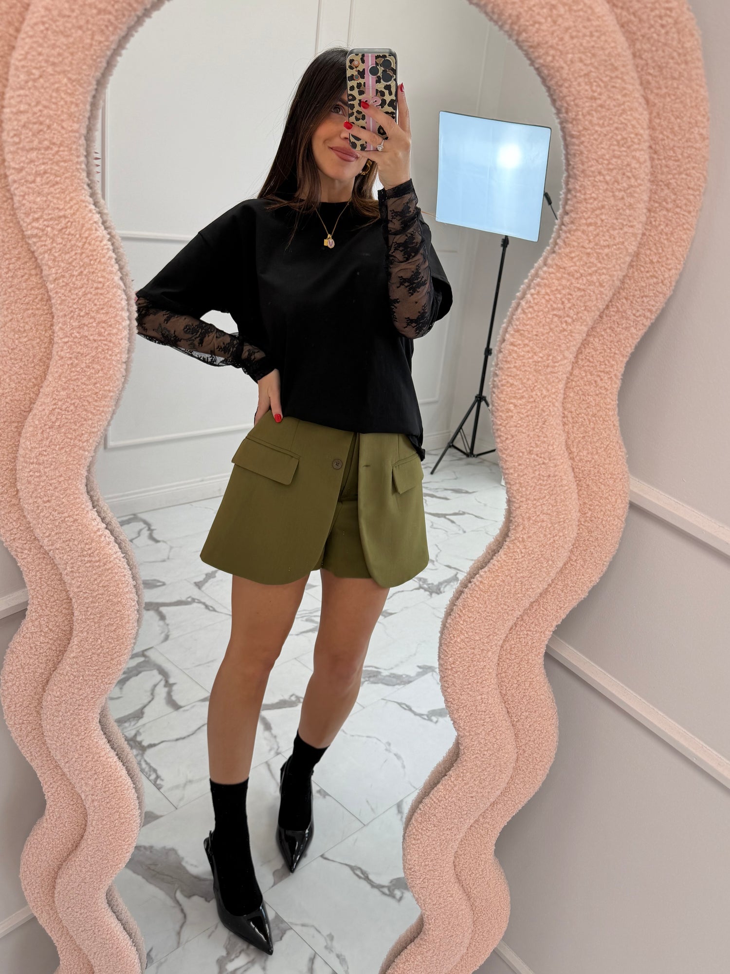 Gonna shorts tailleur “Leonie” IMPERIAL