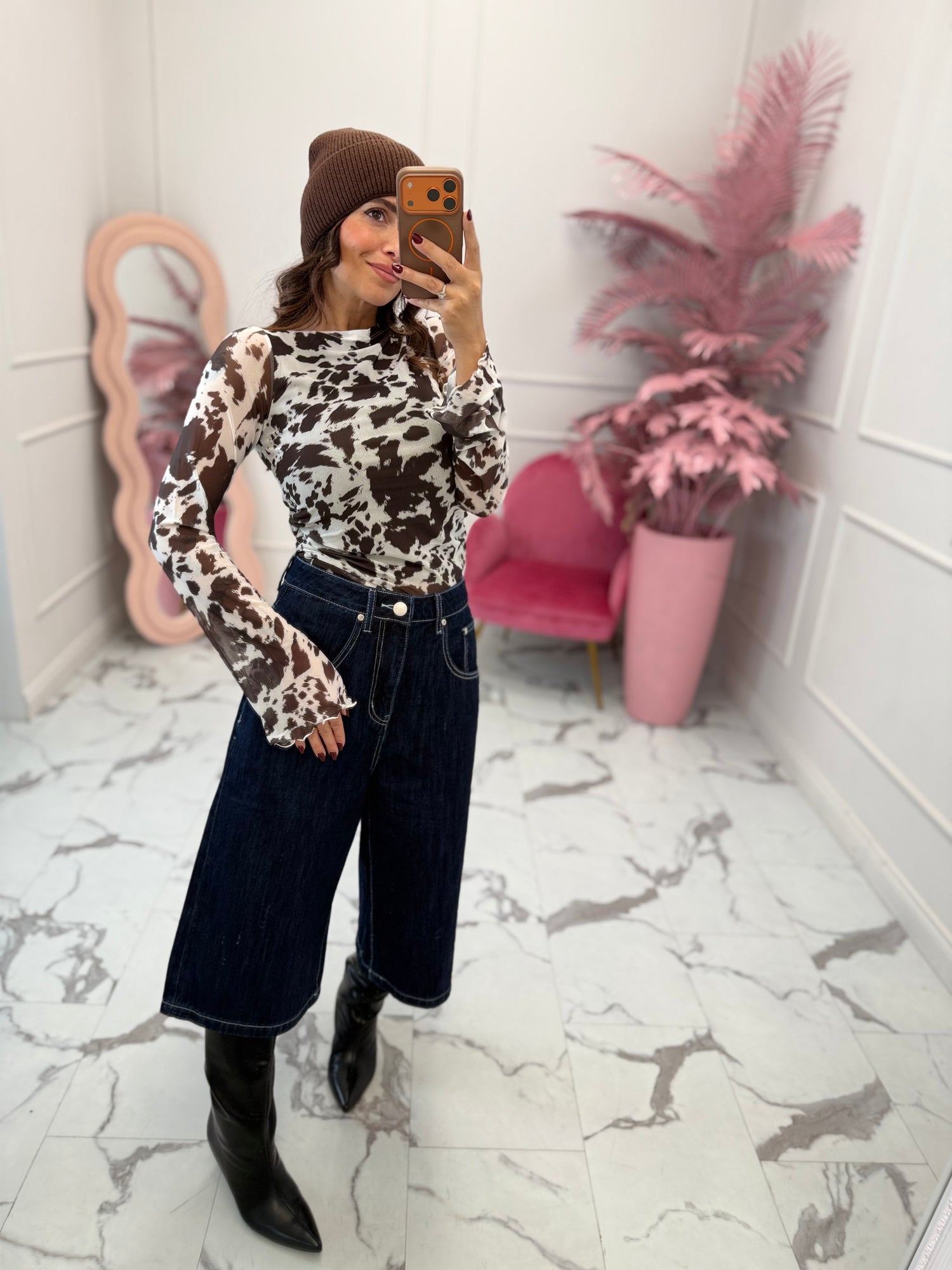 Bermuda denim “Nina” GLAMOROUS