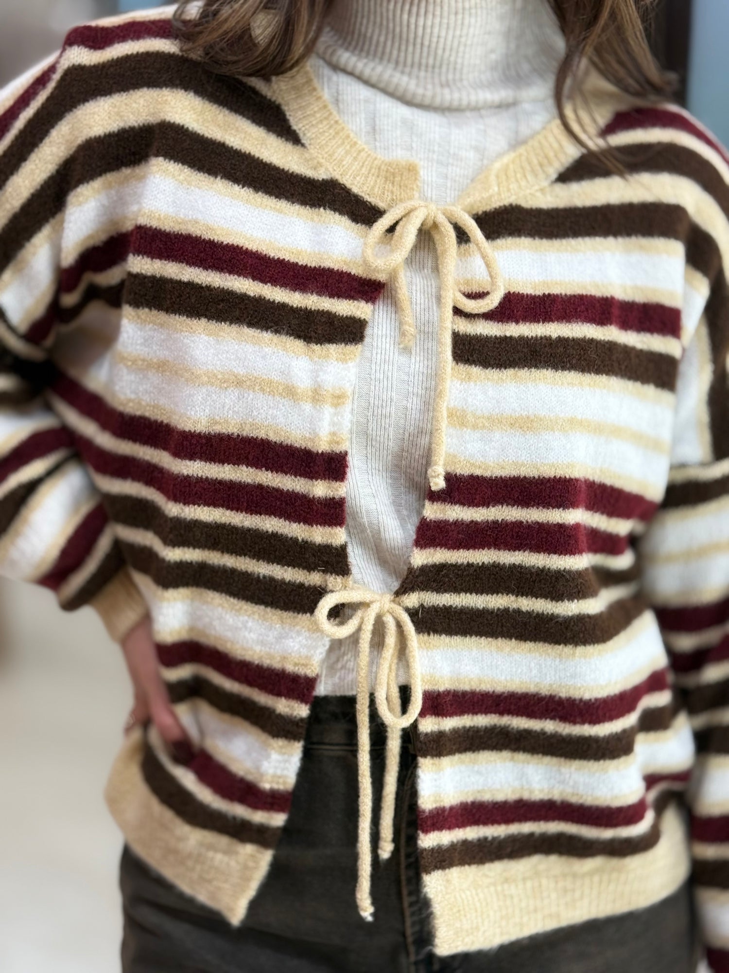 Cardigan righe “Colors line” LIP