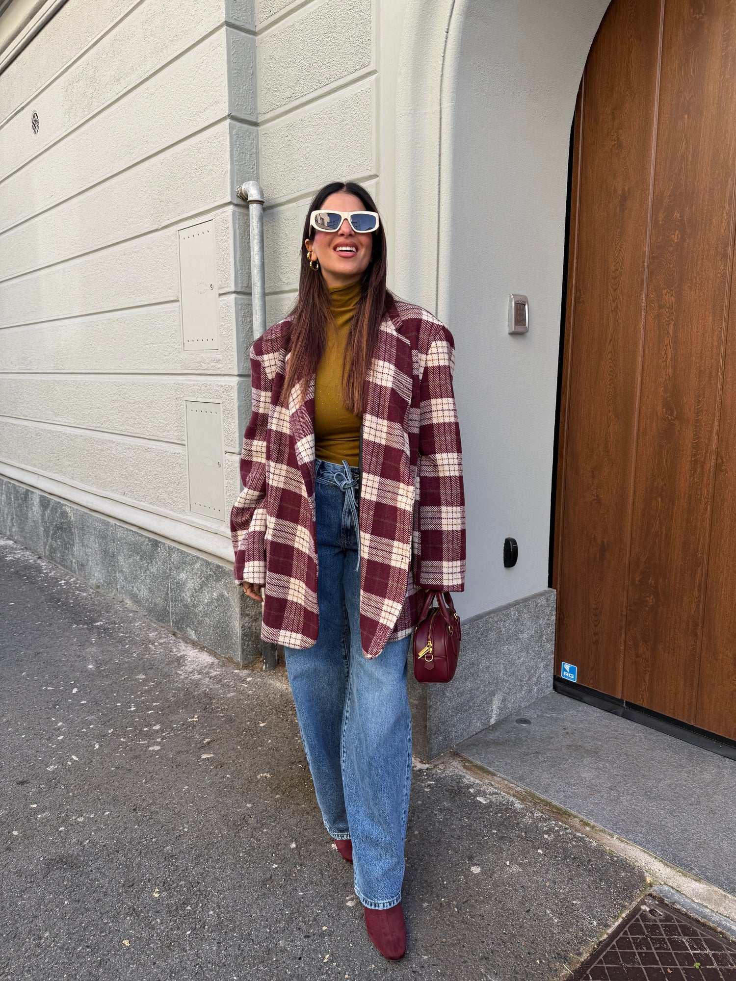 Blazer coat over “British” LUMINA