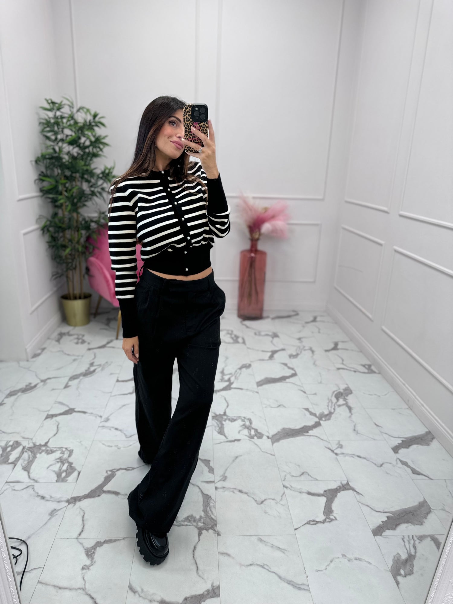 Pantalone palazzo “Pence” GLAMOROUS