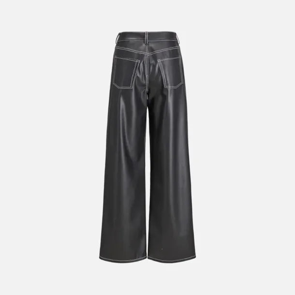 Pantalone Tokyo “Lila” ecopelle JJXX