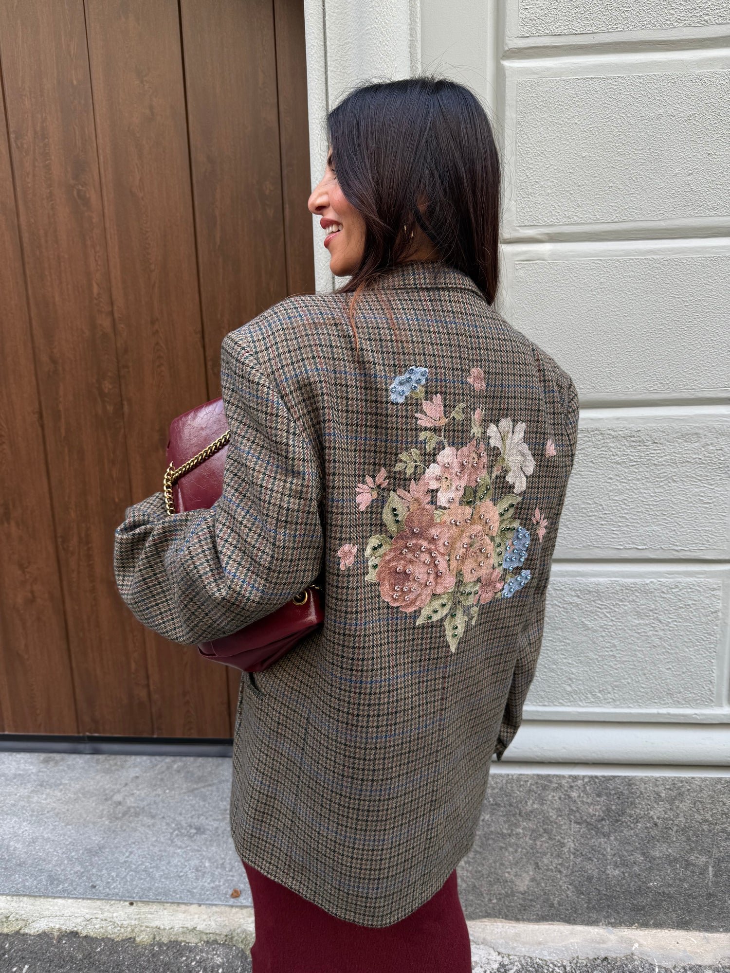 Blazer vintage “Flower” VICOLO