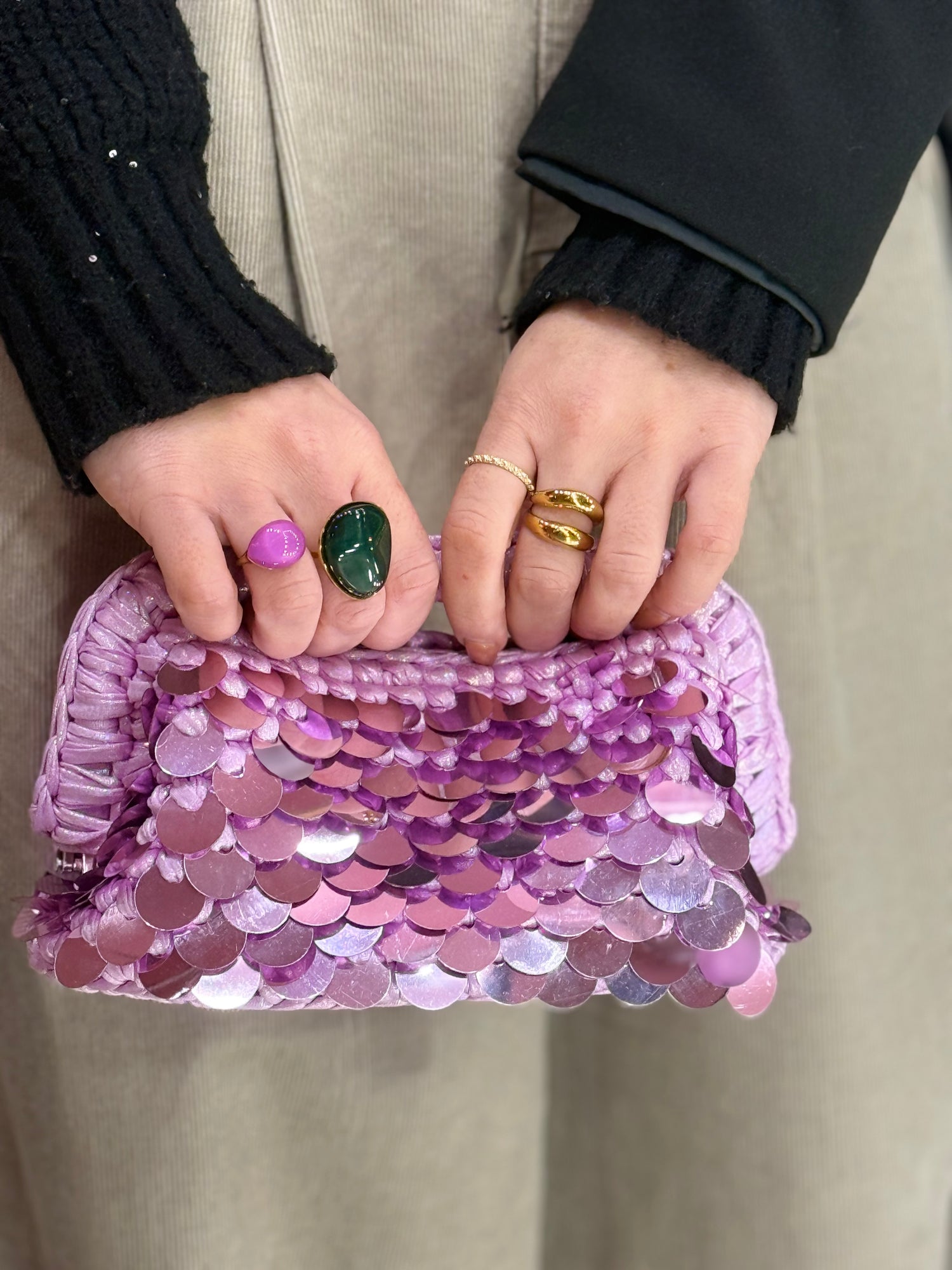 Pochette Handmade “Scintilla” LIP