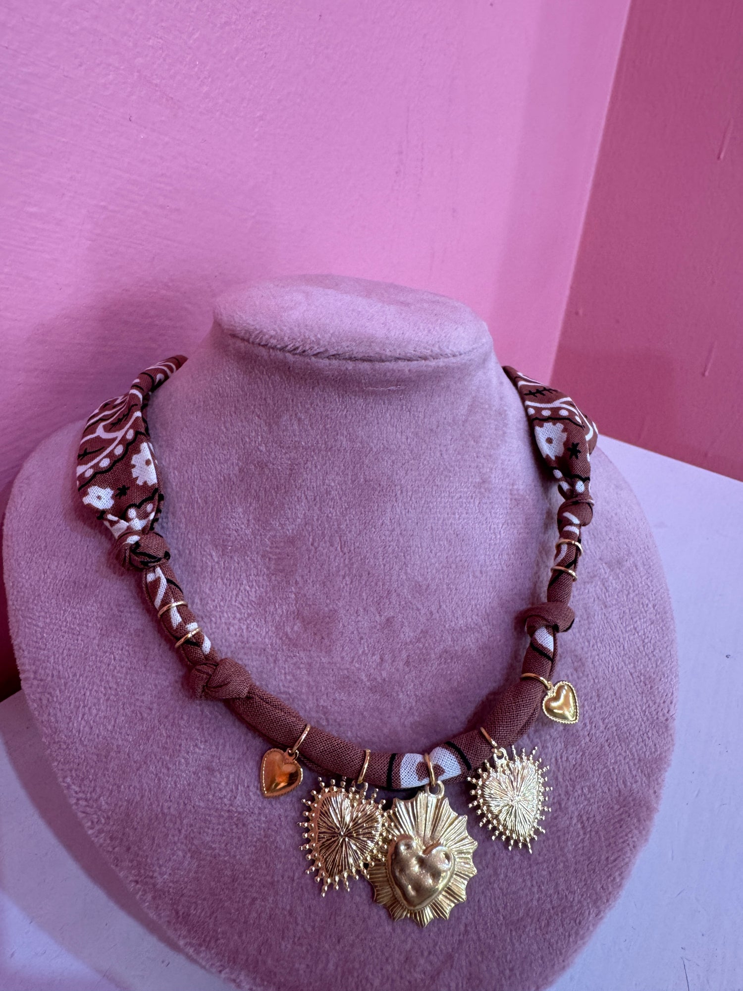 Collana bandana “Heart” BADHNATI JEWELRY