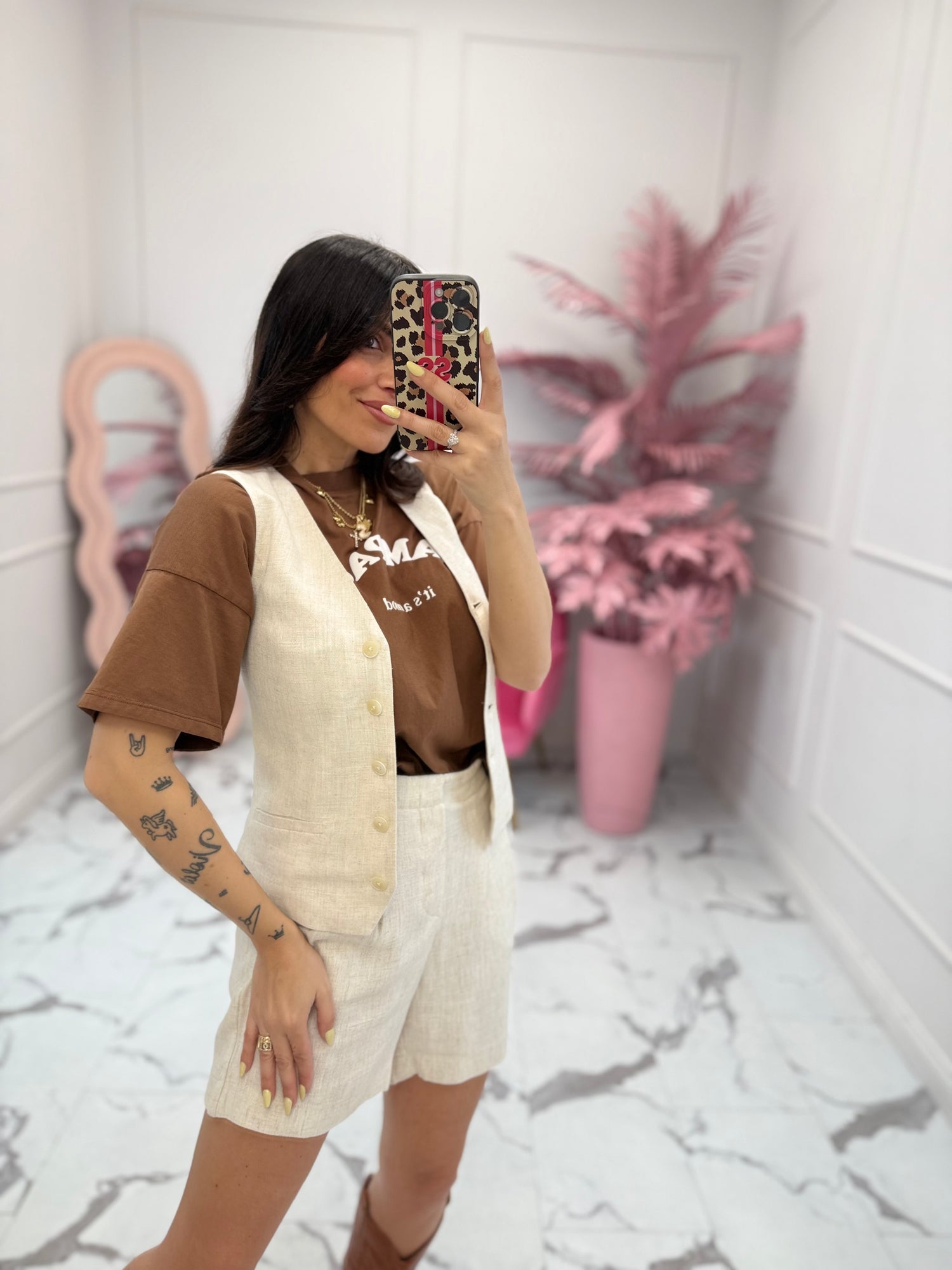 Gilet fiammato “Siesta” ONLY