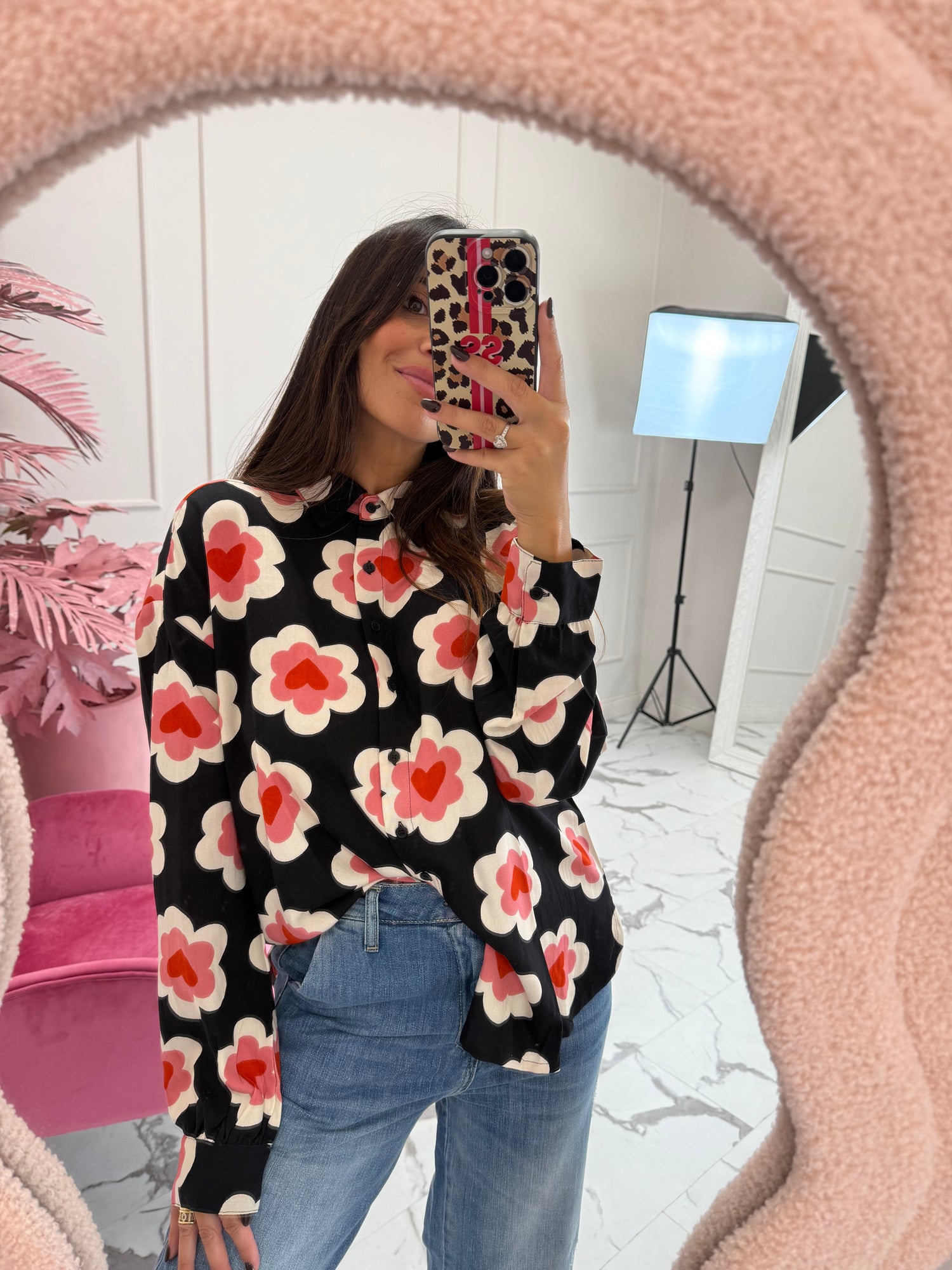 Camicia “Flower heart” COMPANIA FANTASTICA