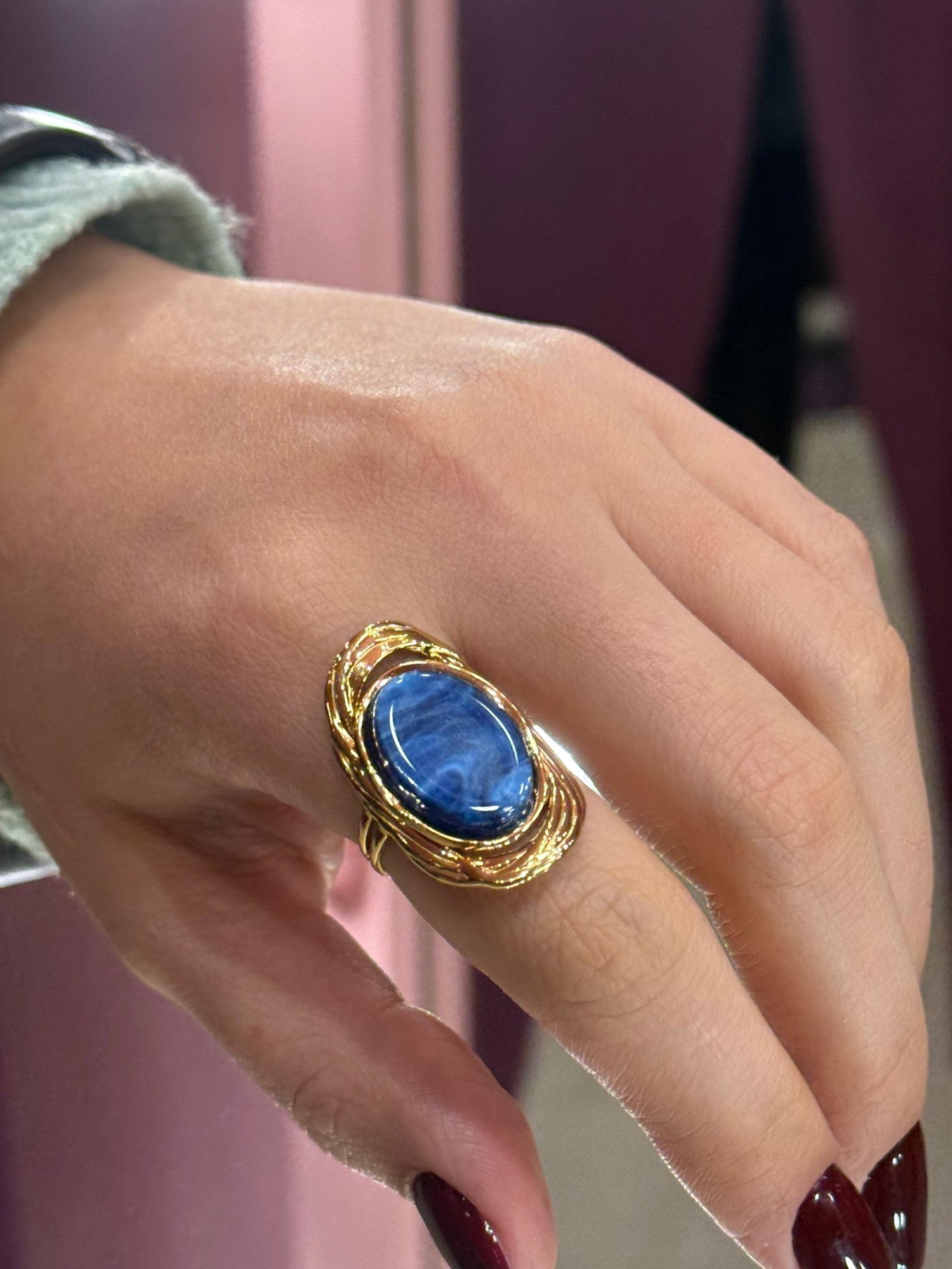 Anello “Blue” LIP