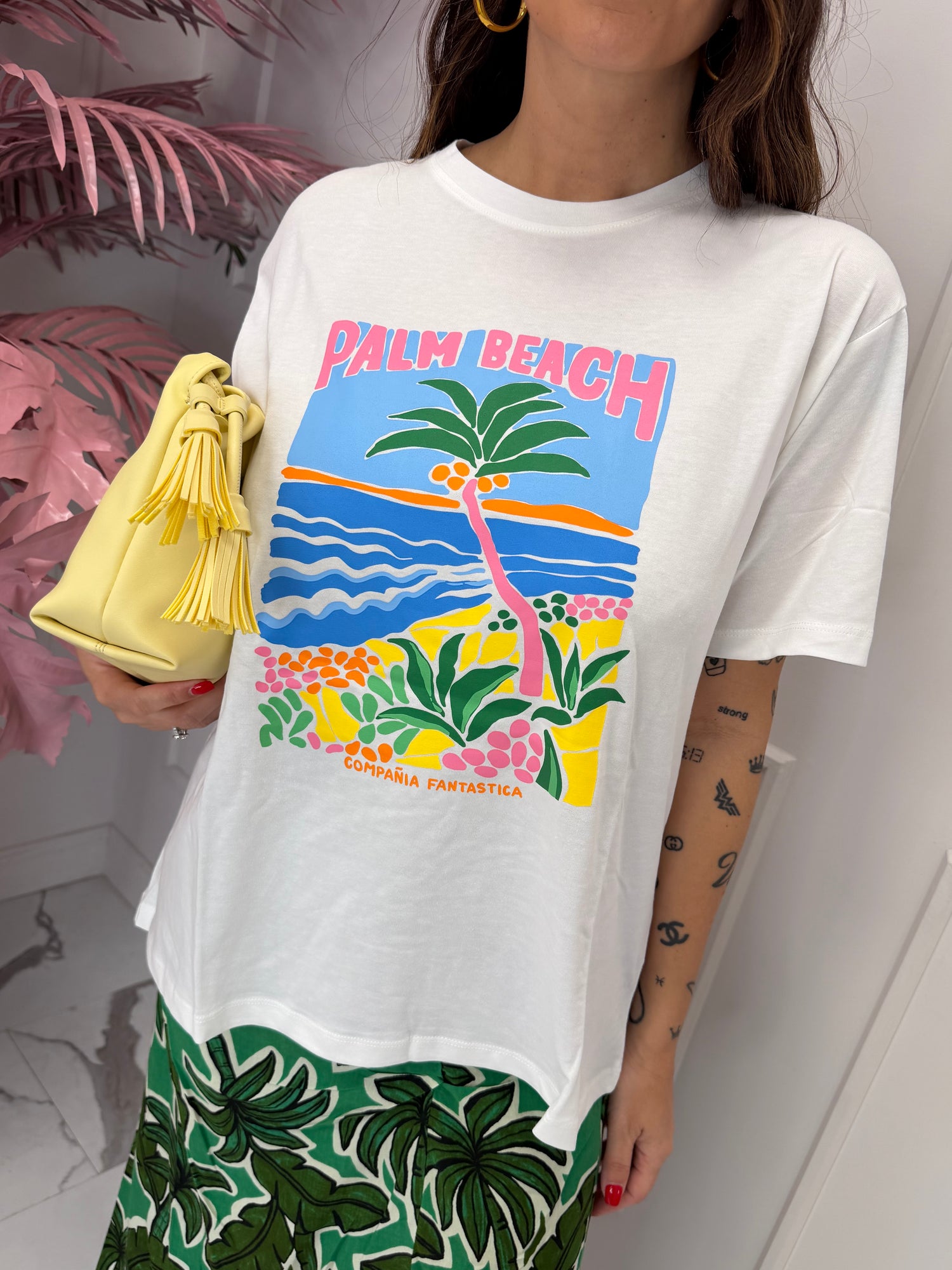 T-shirt “Palm Beach” COMPANIA FANTASTICA