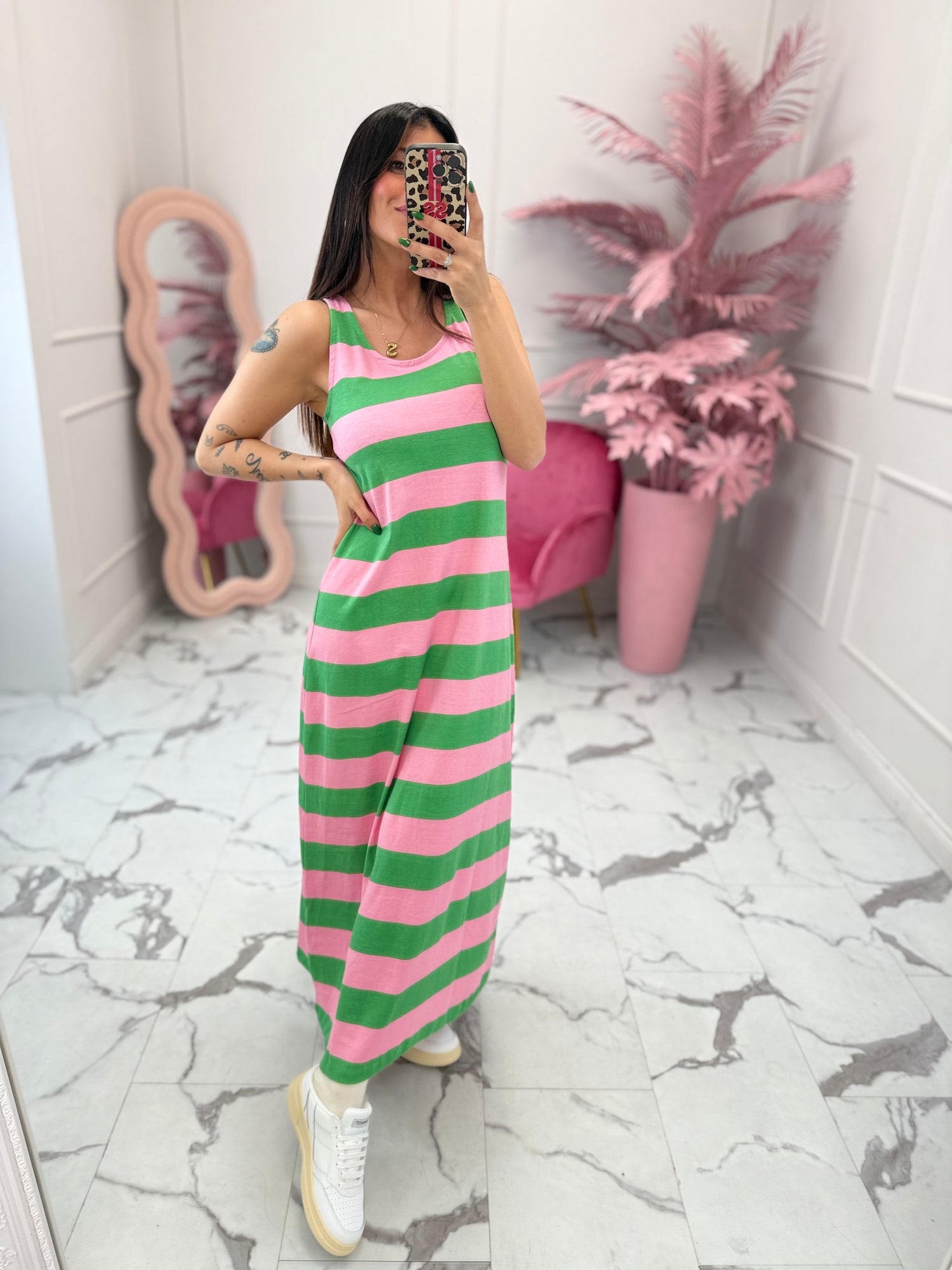 Abito lungo “Stripes” COMPANIA FANTASTICA