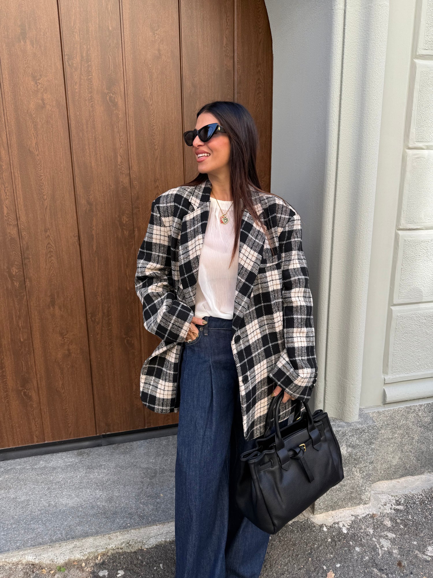 Blazer coat over “British” LUMINA