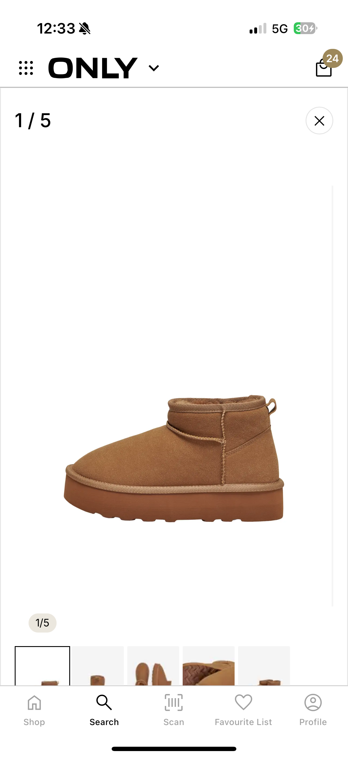 Stivaletto “Felicia Teddy” ONLY