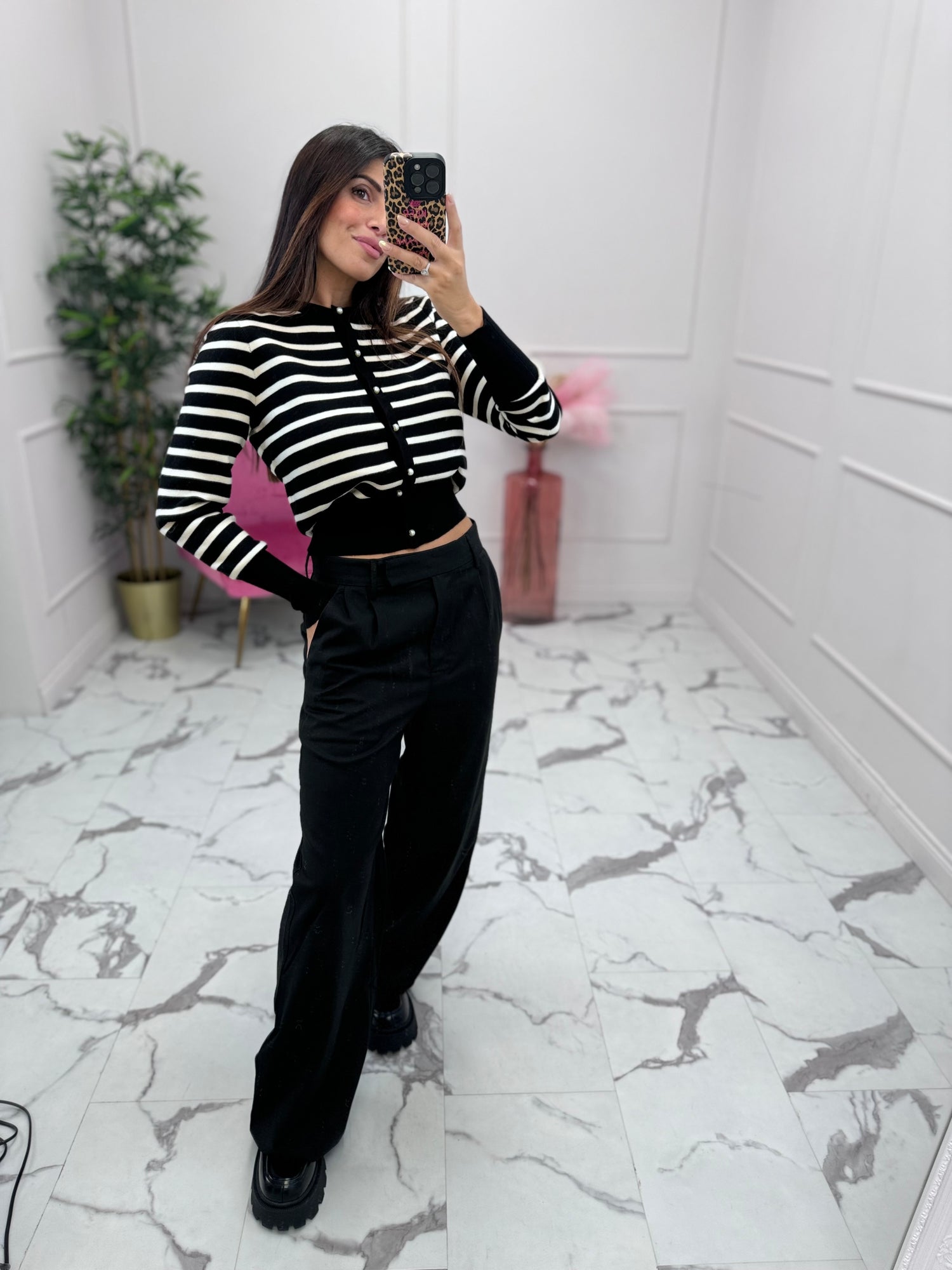 Pantalone palazzo “Pence” GLAMOROUS