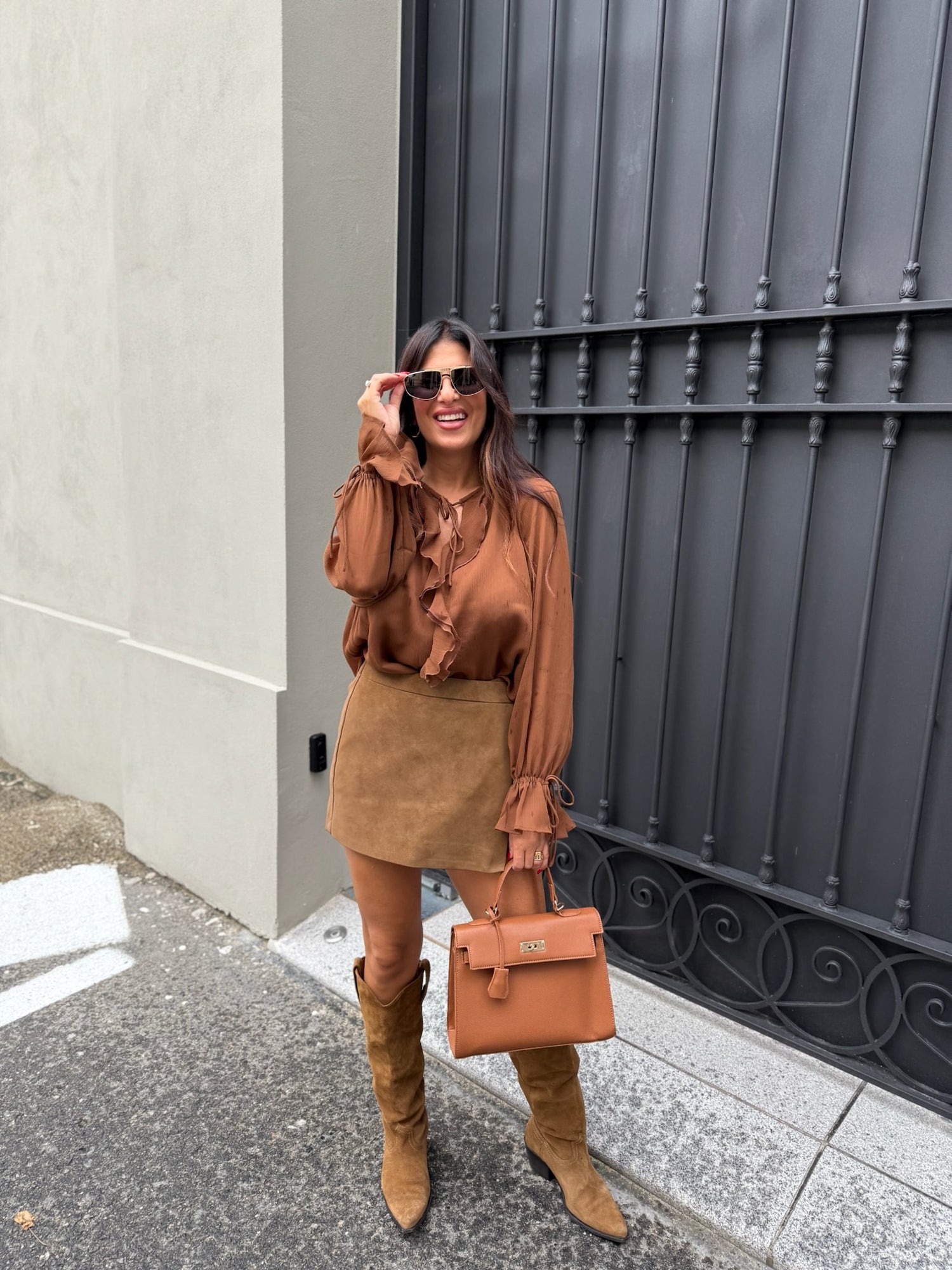 Gonna suede “Sofia” JJXX