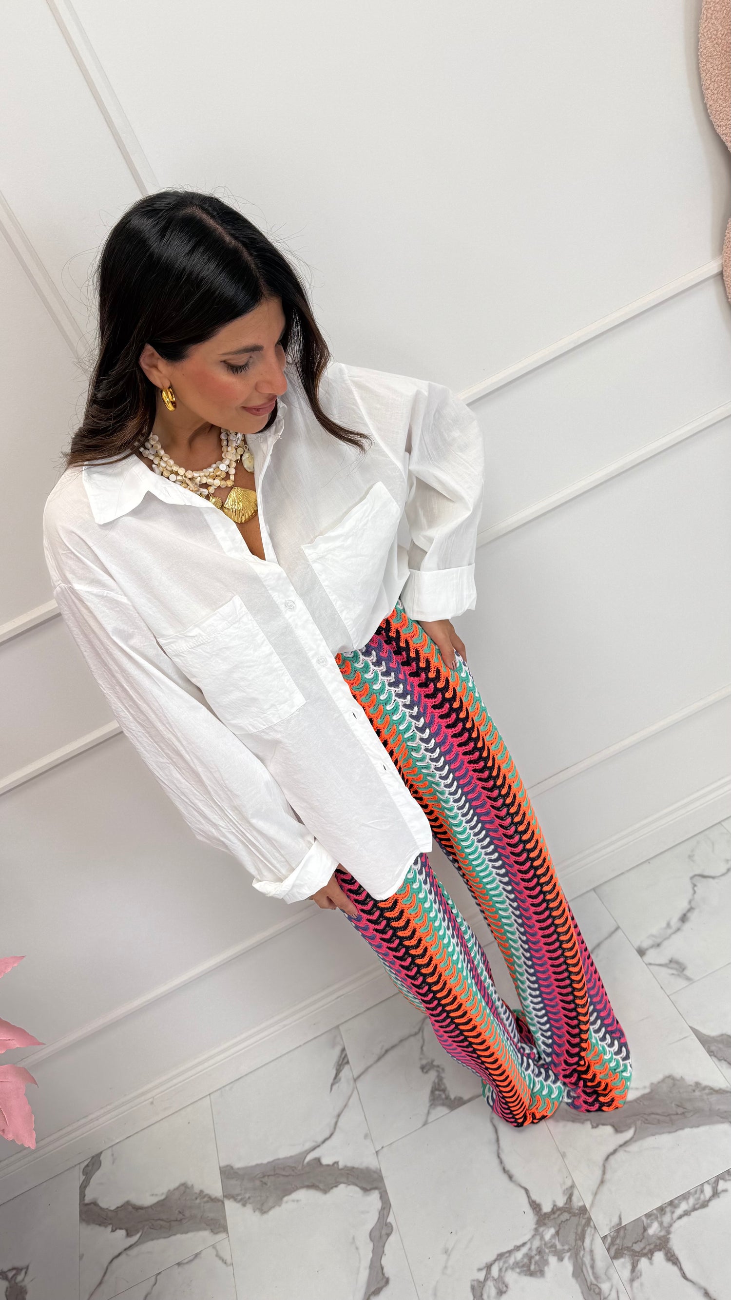 Pantalone crochet “Eivissa” LIP