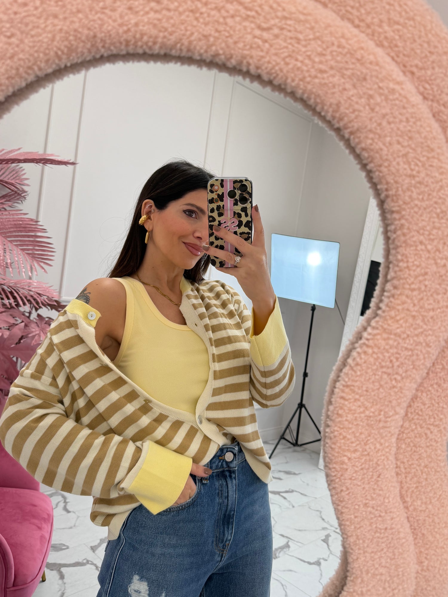 Cardigan righe “Audrey” LIP