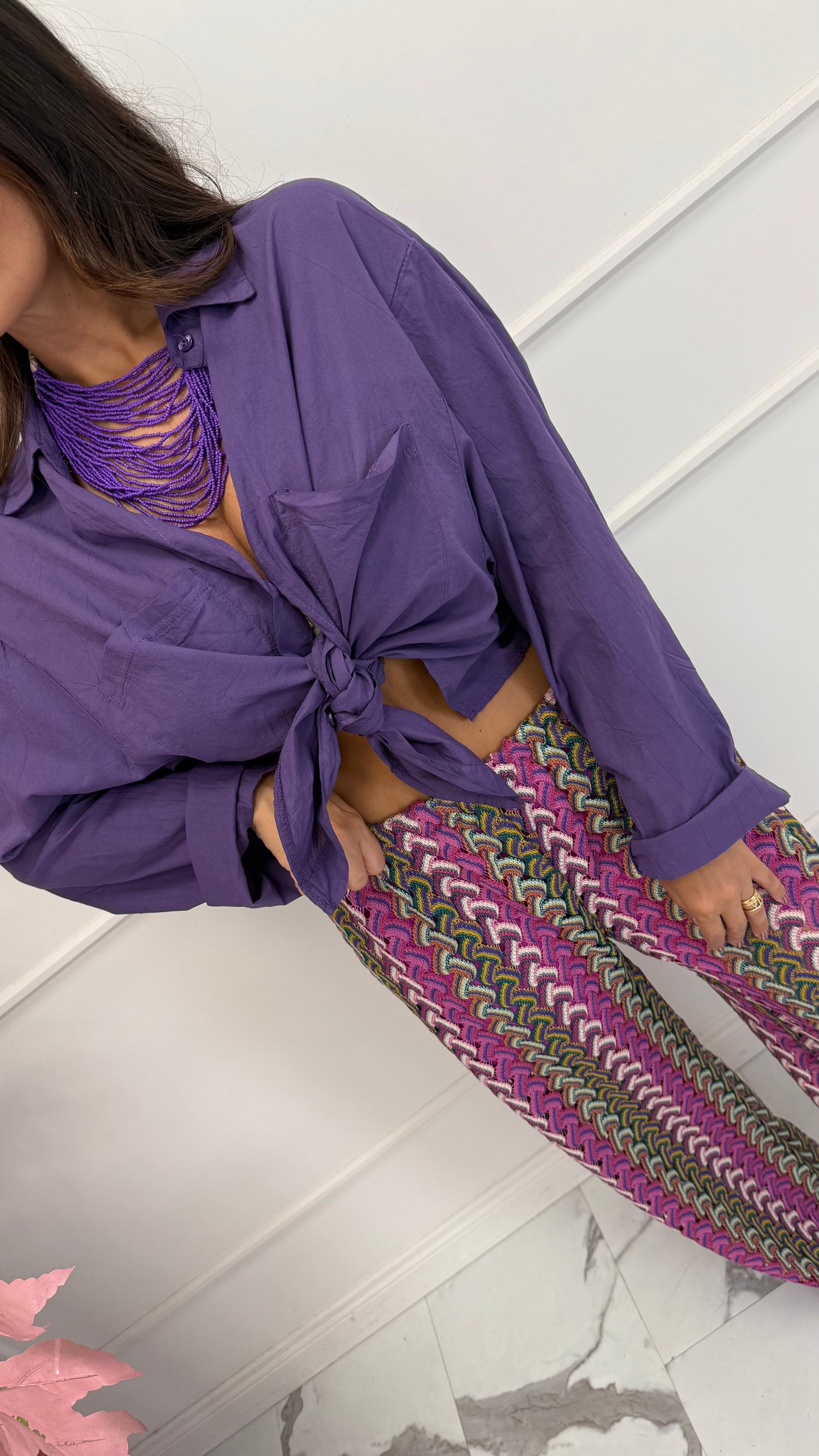 Pantalone crochet “Eivissa” LIP