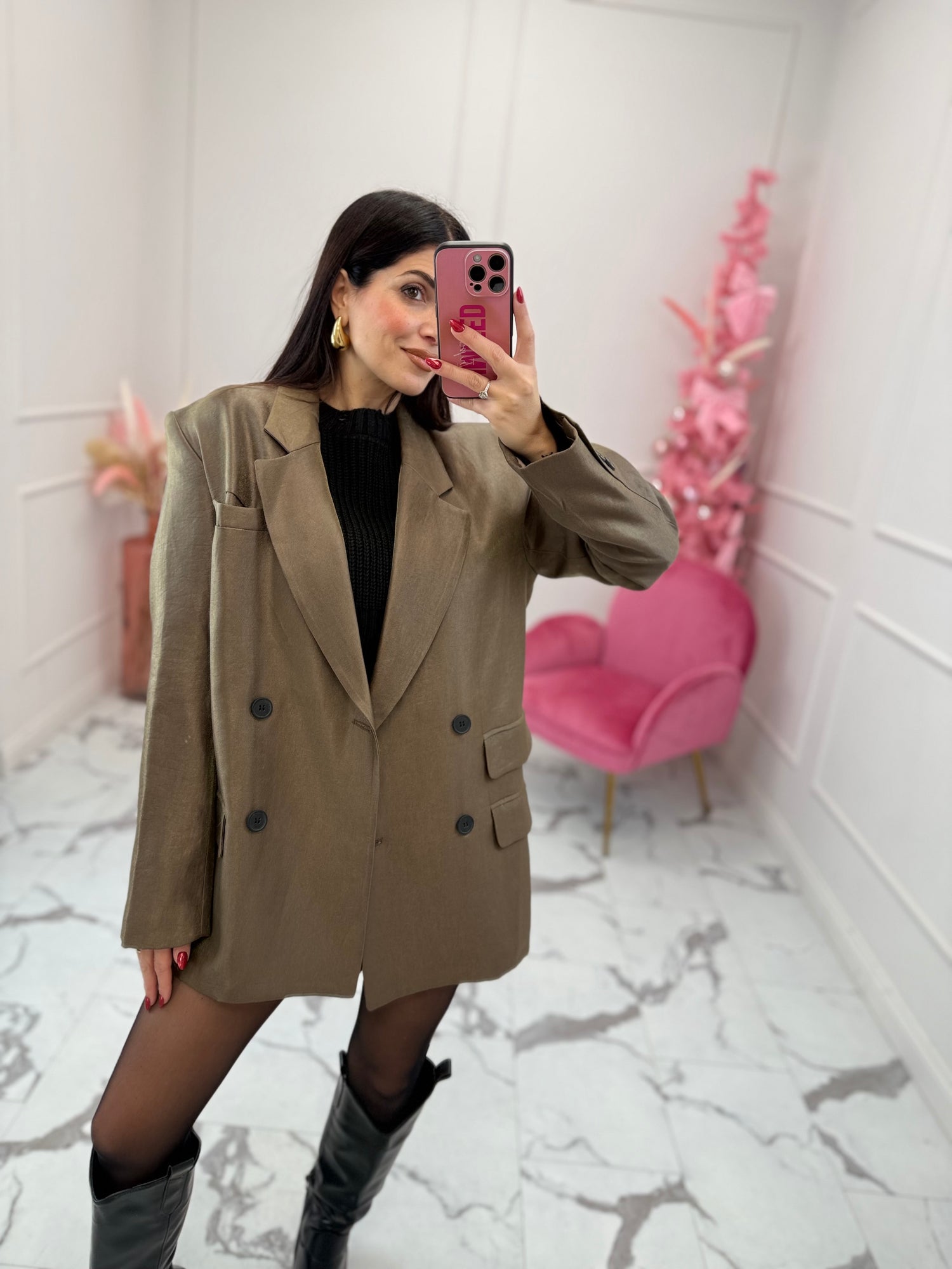 Blazer over “Lamè” LUMINA