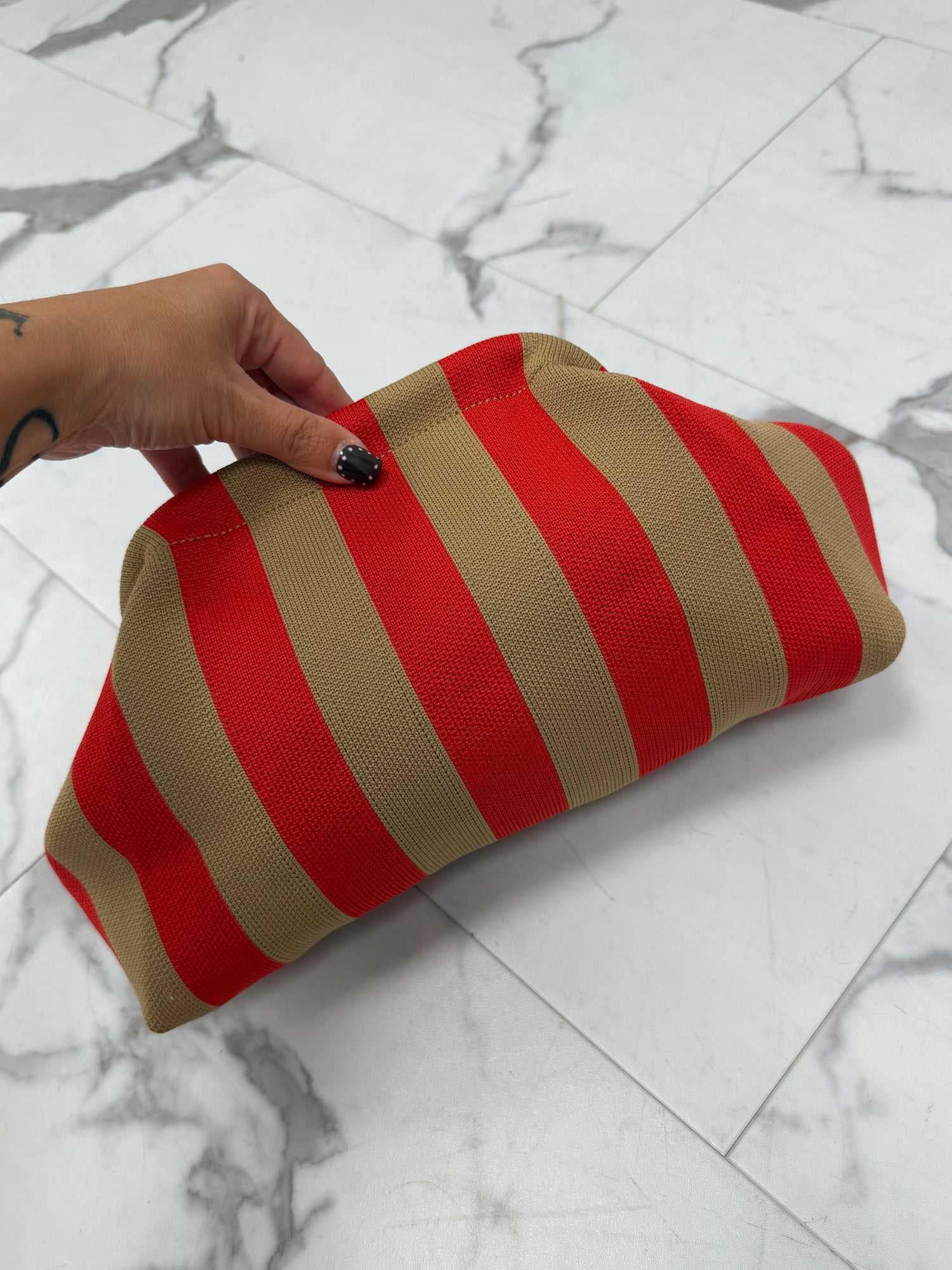 Borsa pouch “Millerighe” LIP