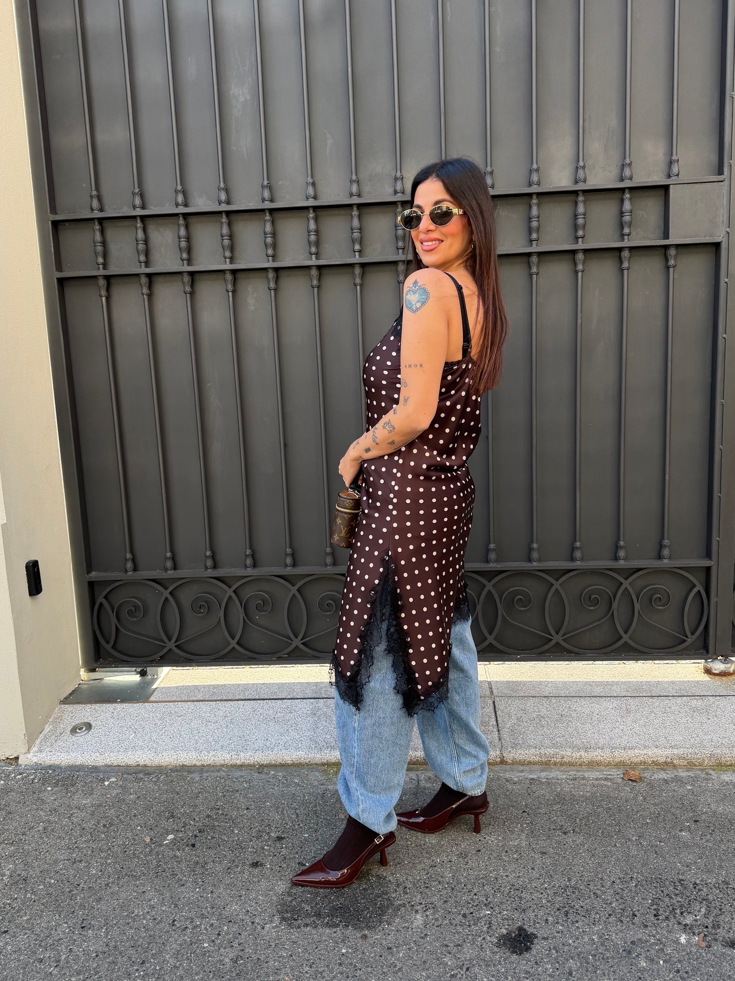 Abito sottoveste pois LIP