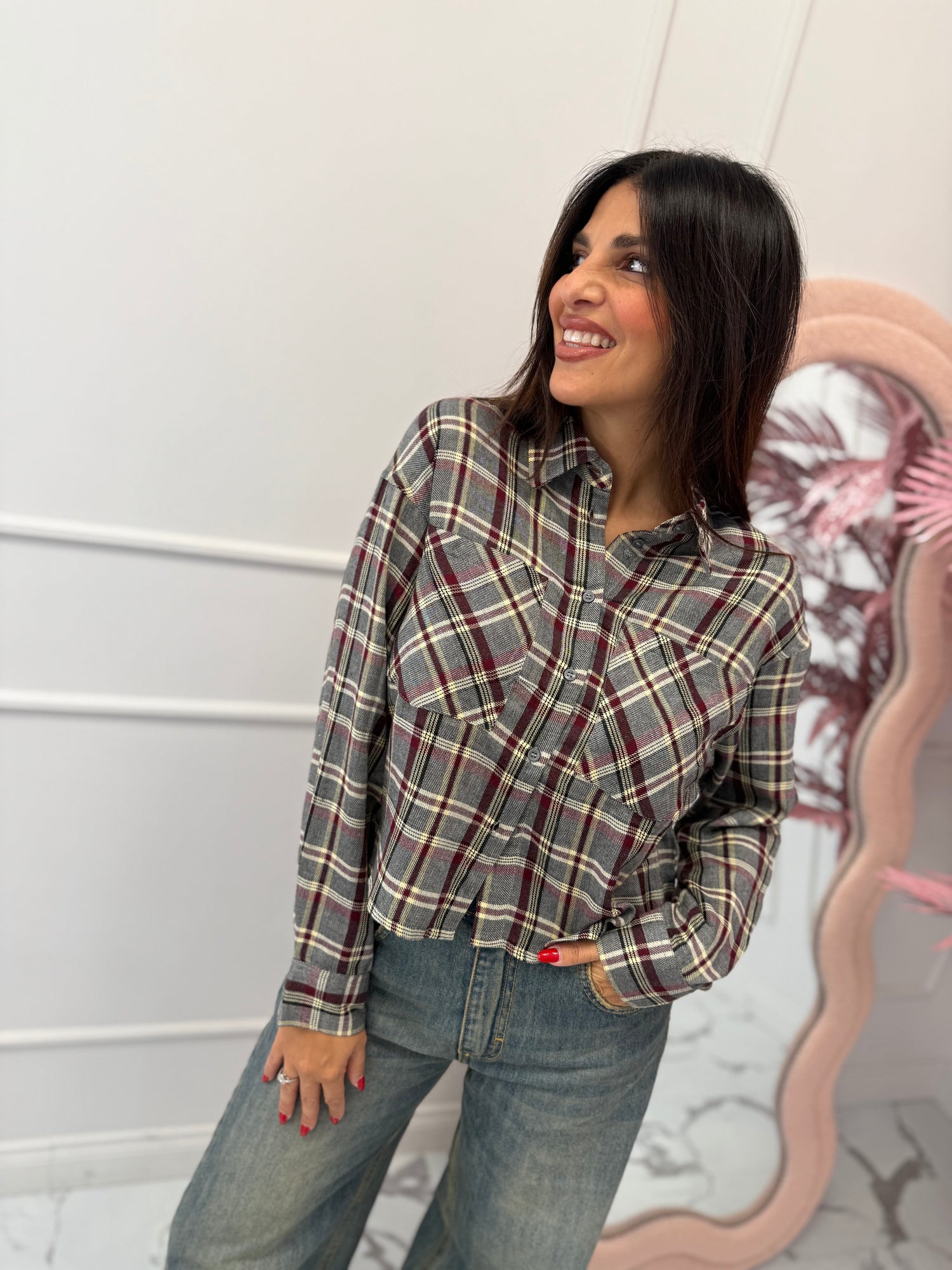 Camicia corta “Riley” ONLY