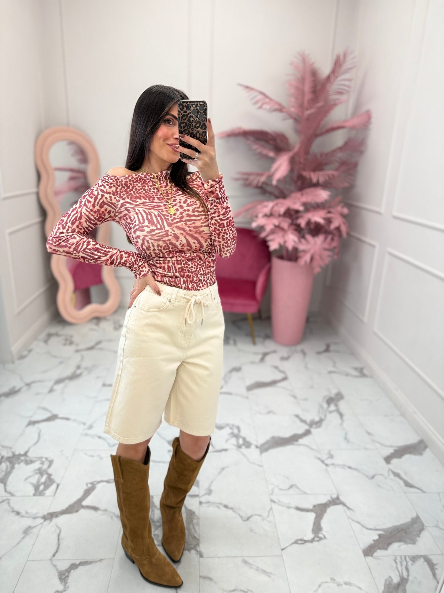 Bermuda in denim “Silla” ONLY