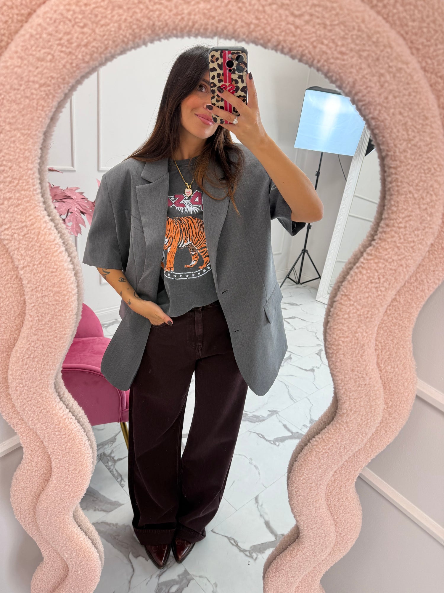 Blazer manica corta “Lace” IMPERIAL