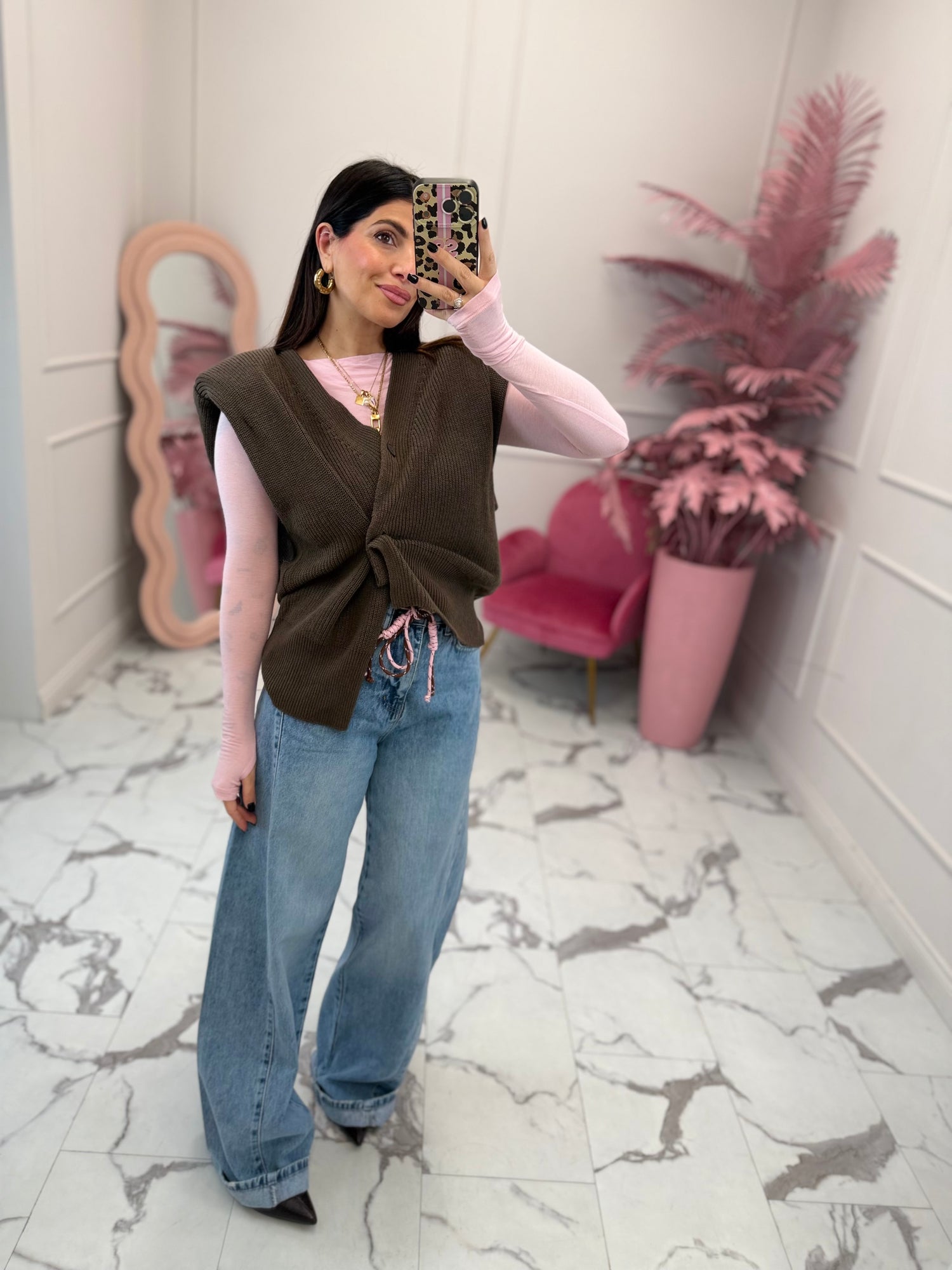 Gilet bottone lato “Gaia” HAVE ONE