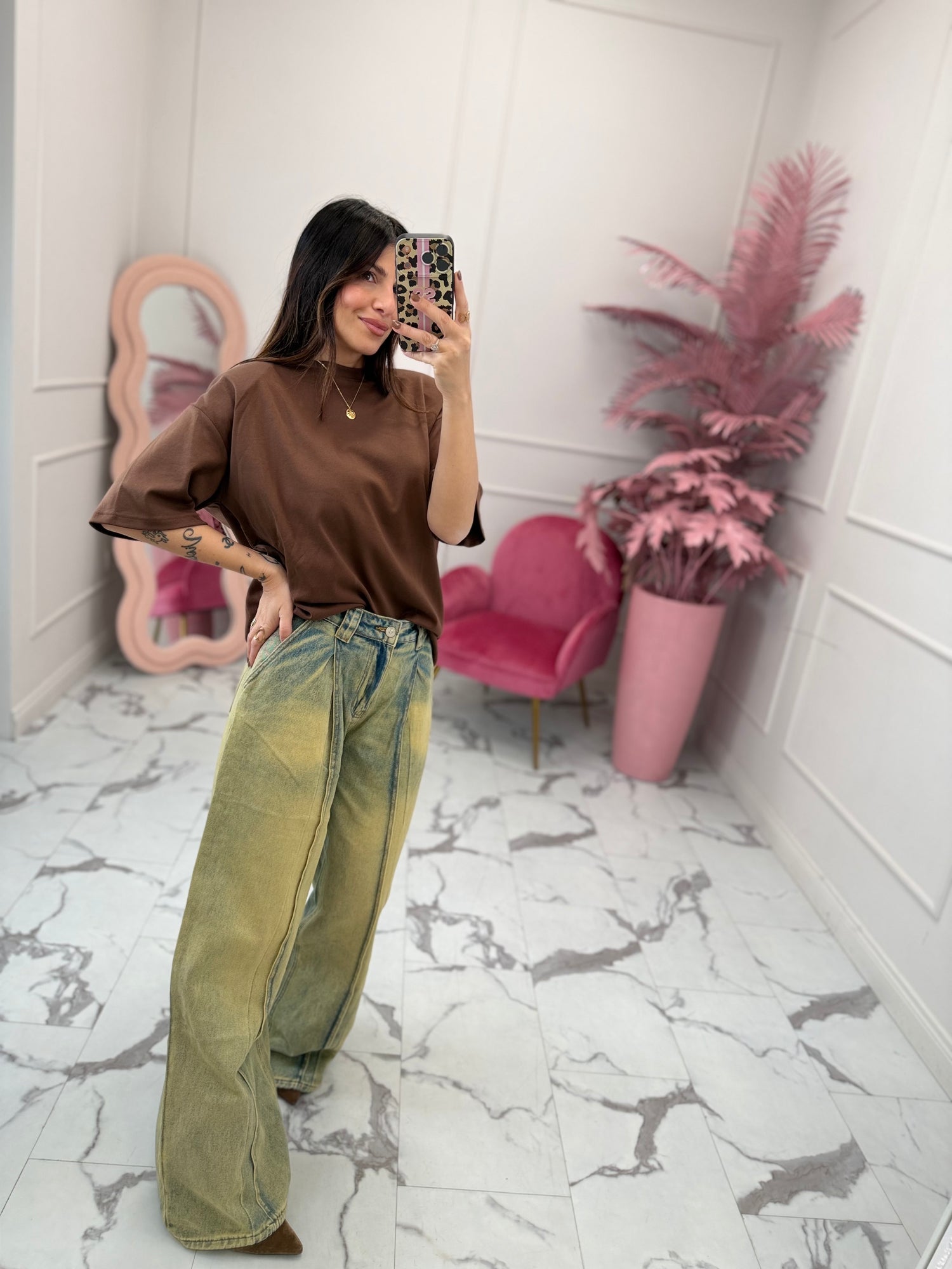 Jeans wide leg ”Sharon” MONIQUE