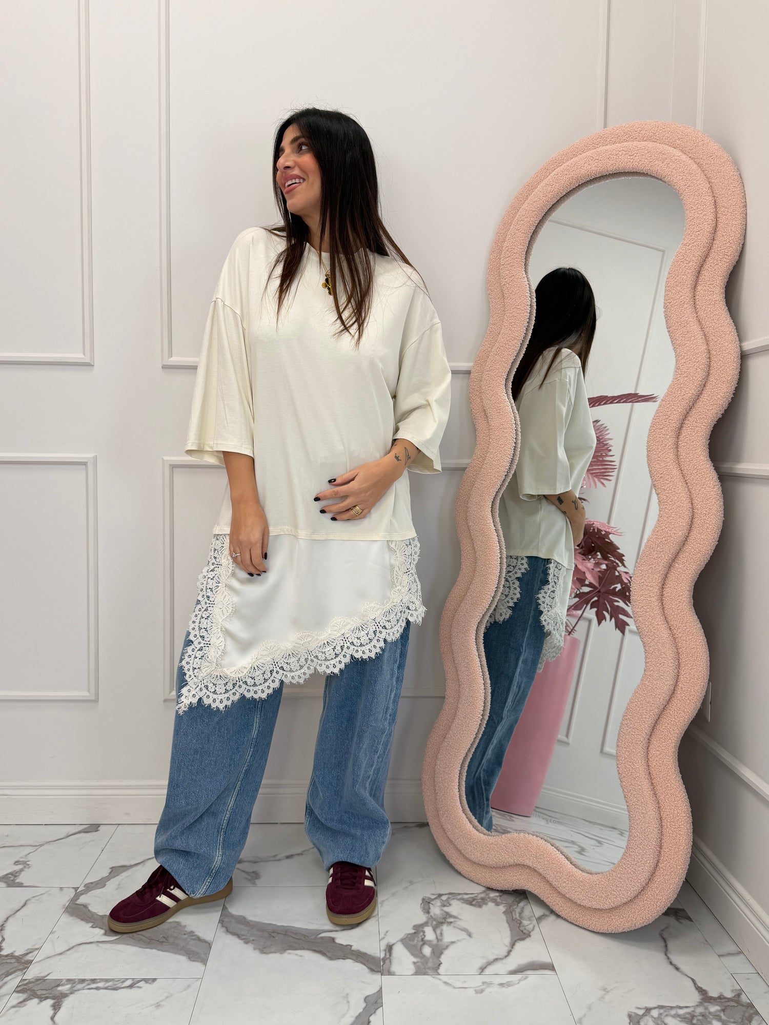 T-shirt combinata “Nathalie” LIP