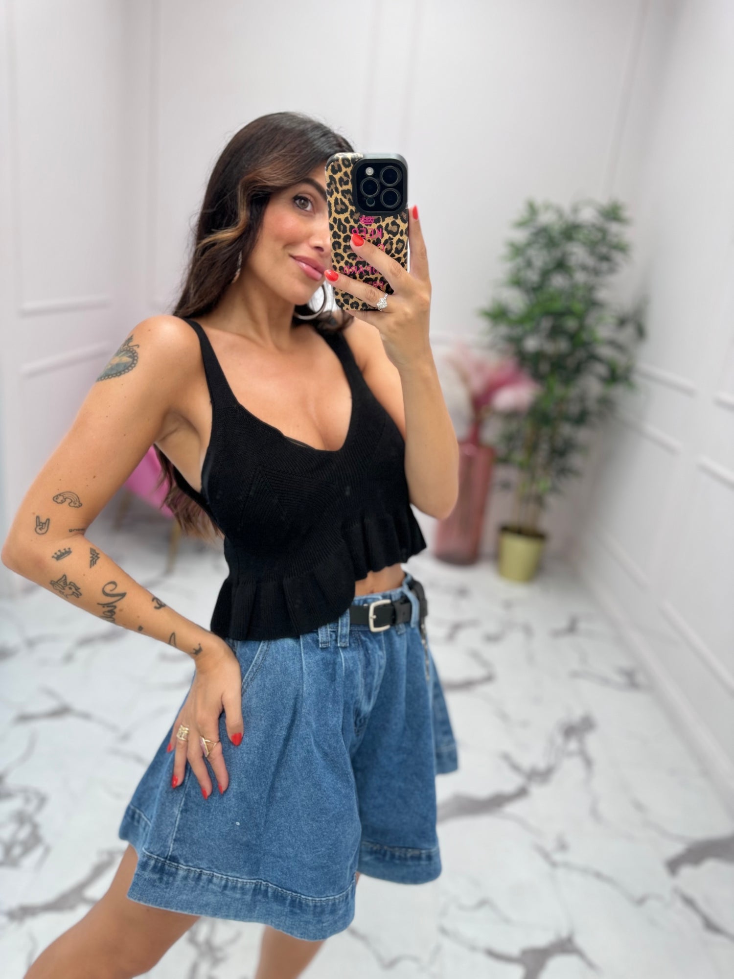 Top in maglia “Creta” LIP