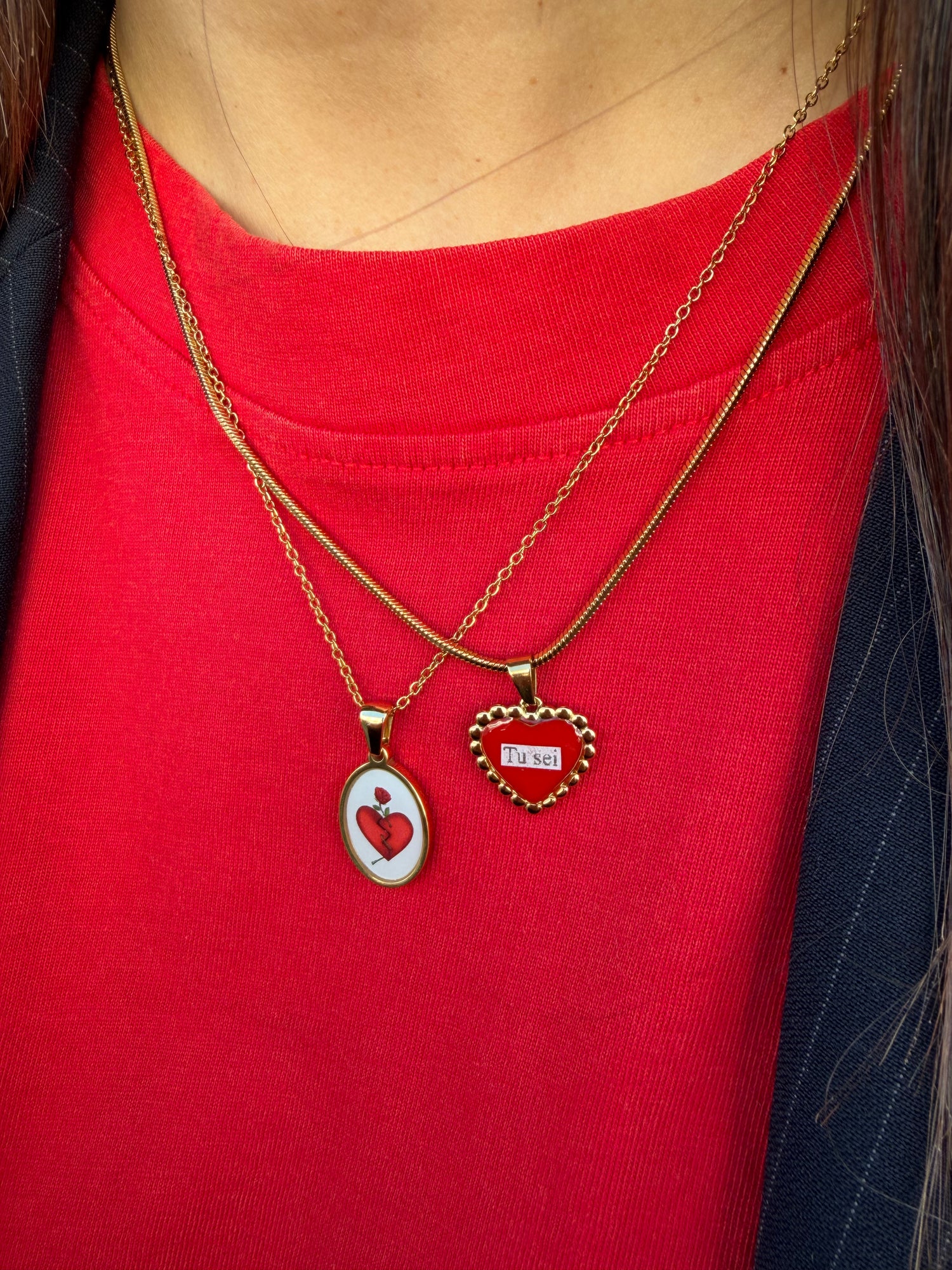 Collana “Tu sei..” LIP by LunaLab