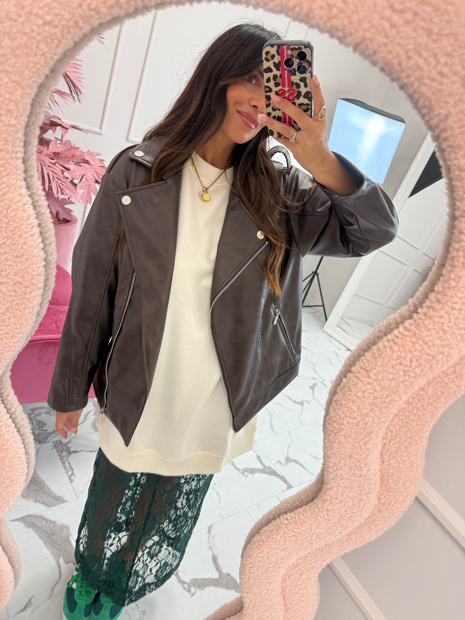 Chiodo ecopelle “Chantal” HAVE ONE