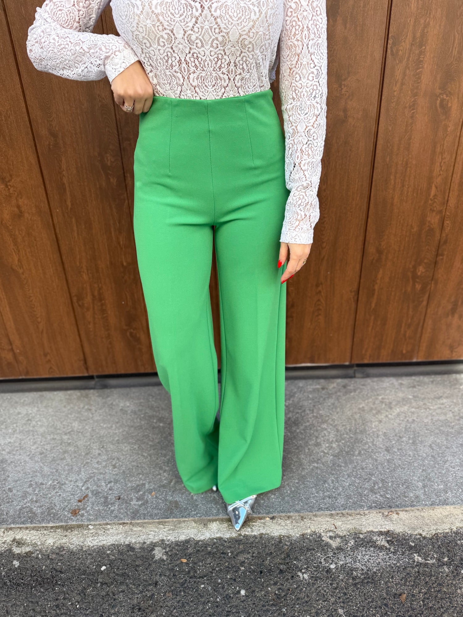 Pantalone tailleur palazzo “Gloria” VICOLO