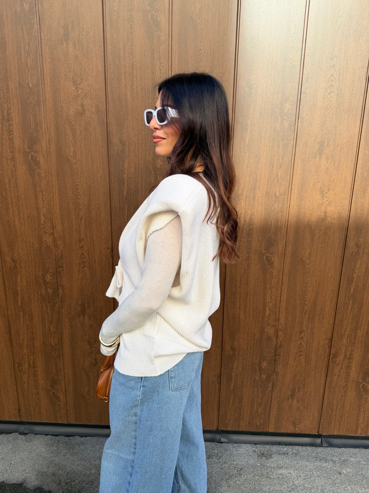 Gilet bottone lato “Gaia” HAVE ONE