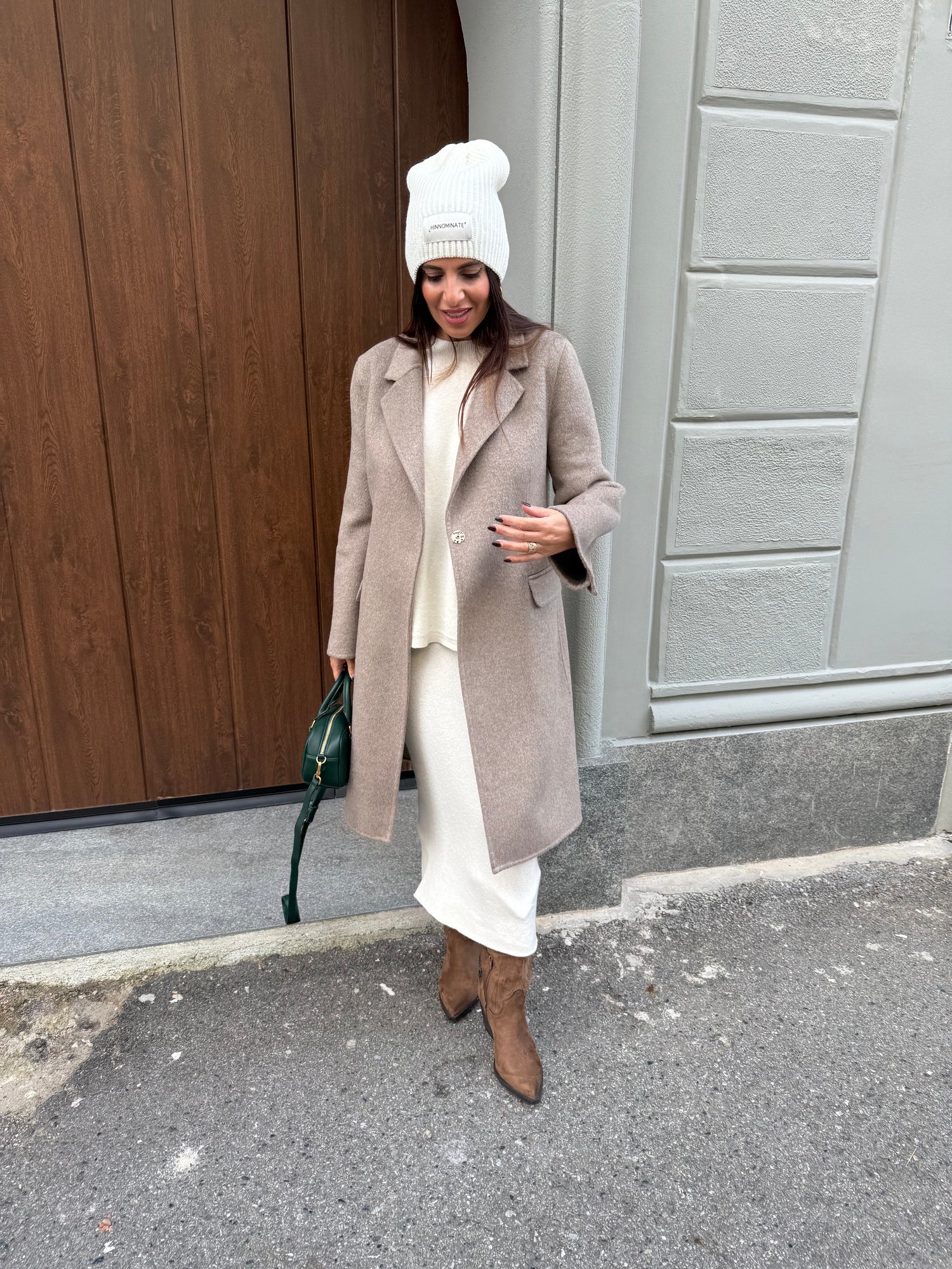 Cappotto Slim in lana VICOLO