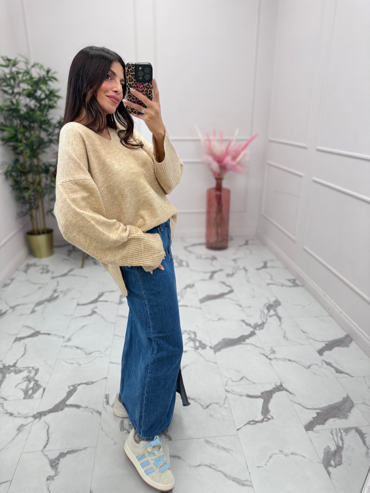 Gonna denim “New Aura” JJXX