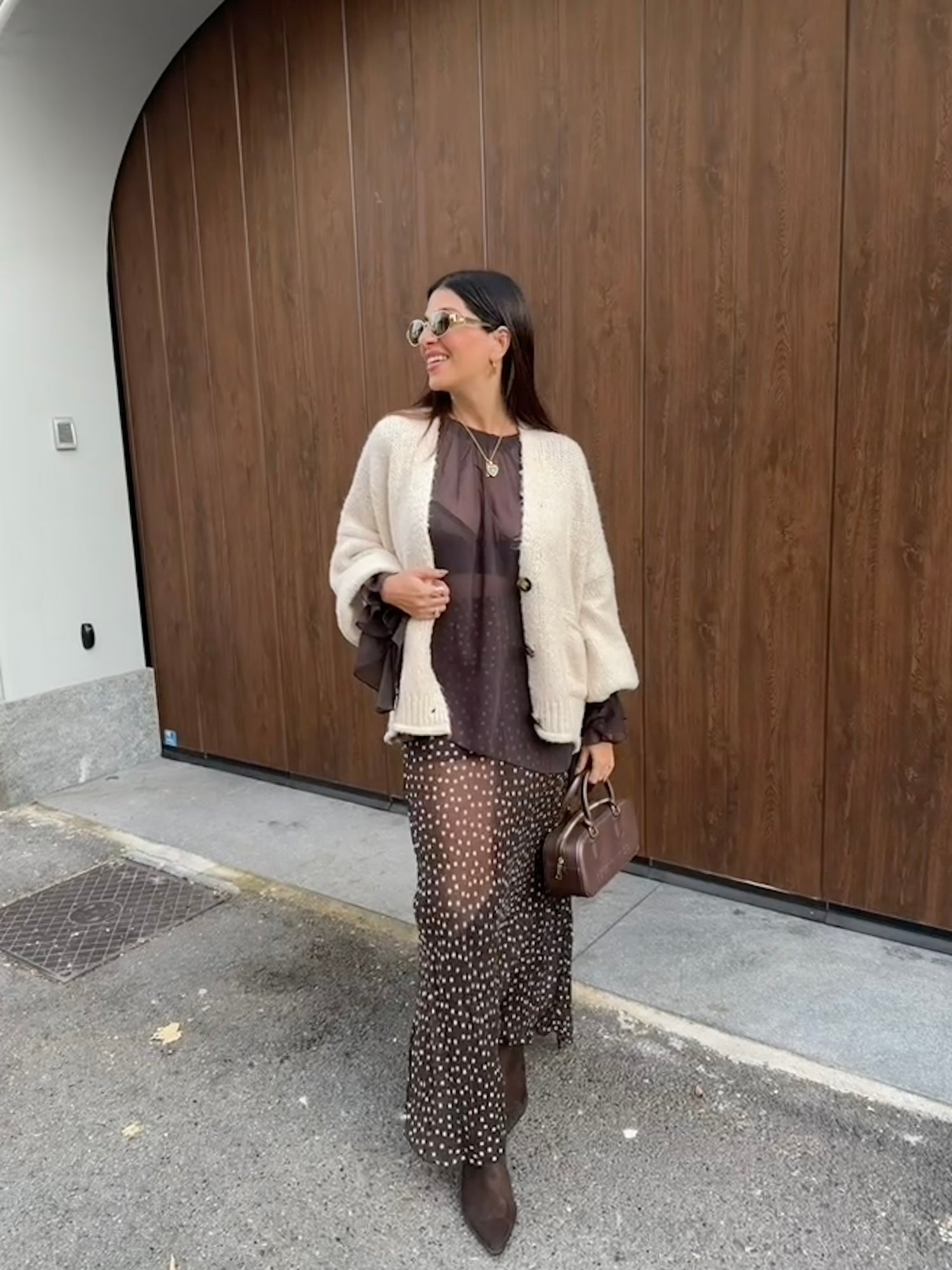 Gonna lunga “Pois” LUMINA