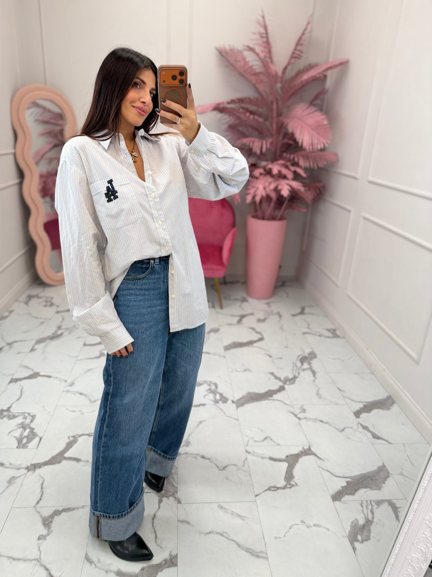 Camicia over “Los Angeles” VICOLO