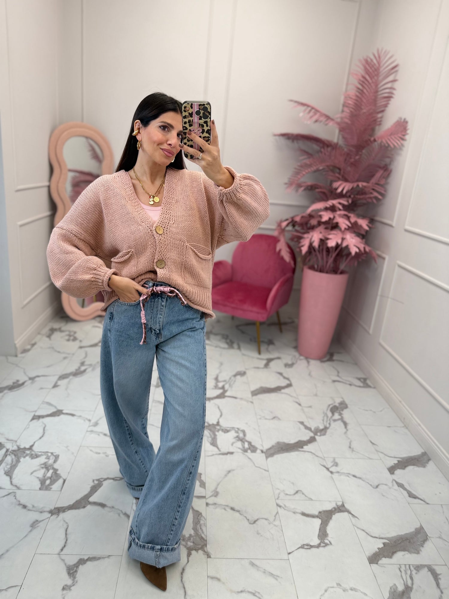 Cardigan in maglia “Flora” HAVE ONE