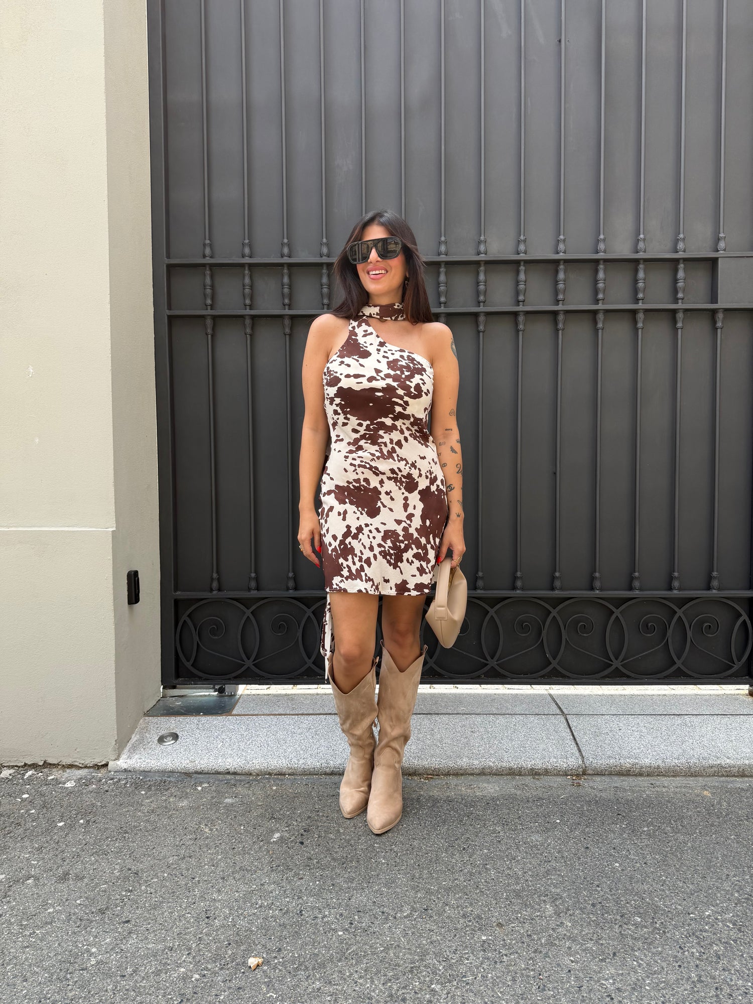 Abito “Cow print” LUMINA