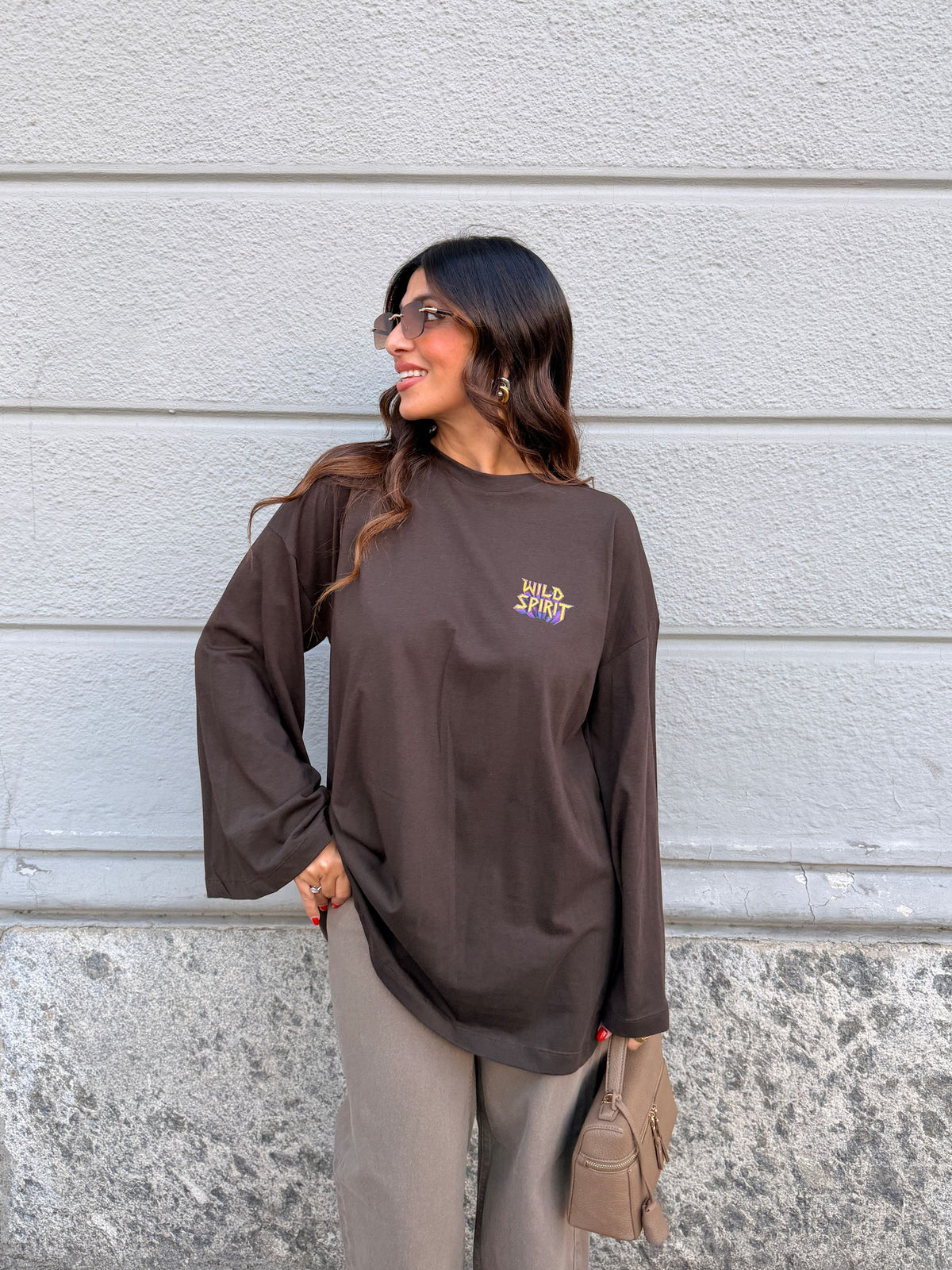 Maglia long sleeve Wild Spirit VICOLO