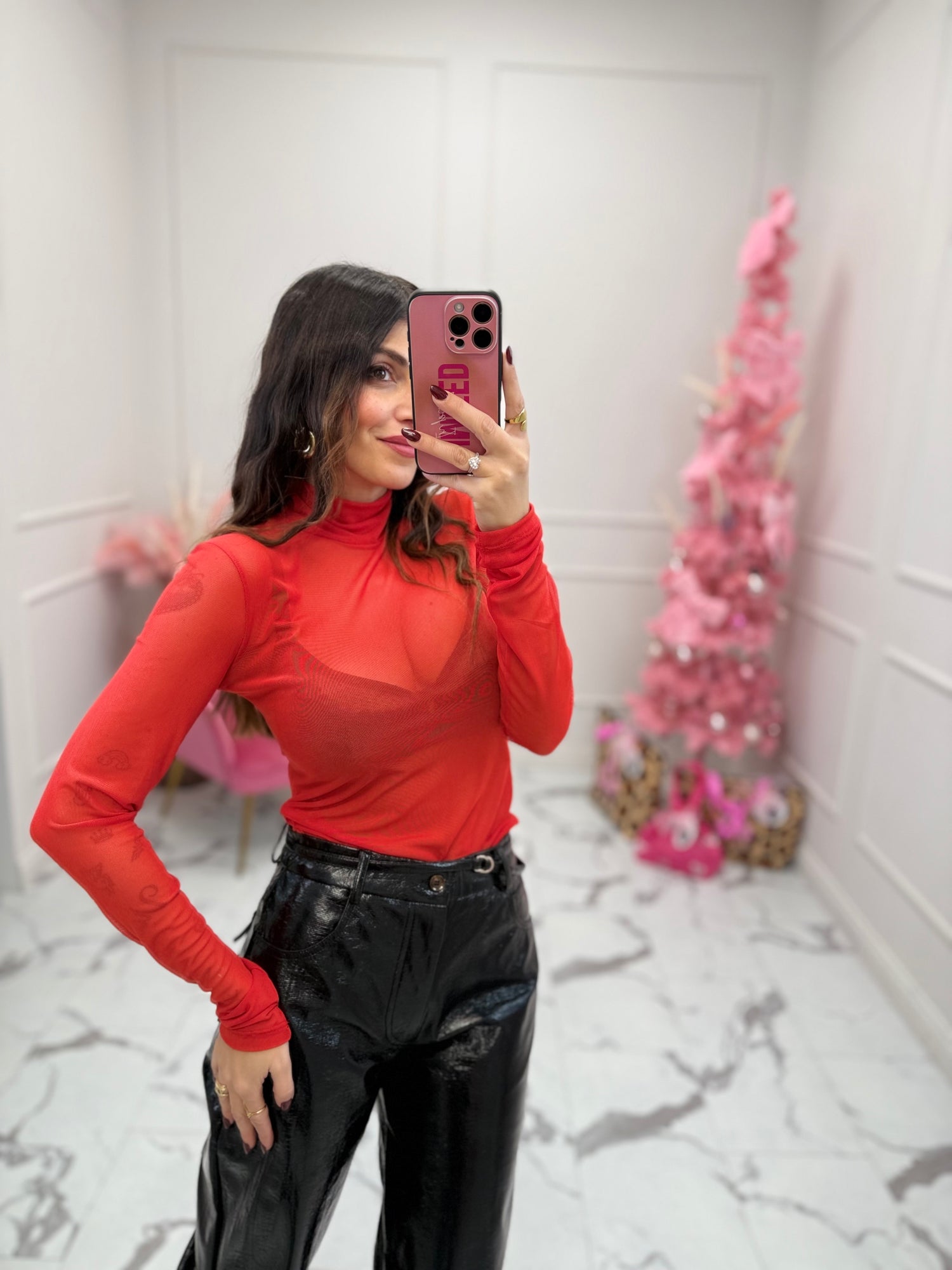 Maglia tulle “Karol” LUMINA