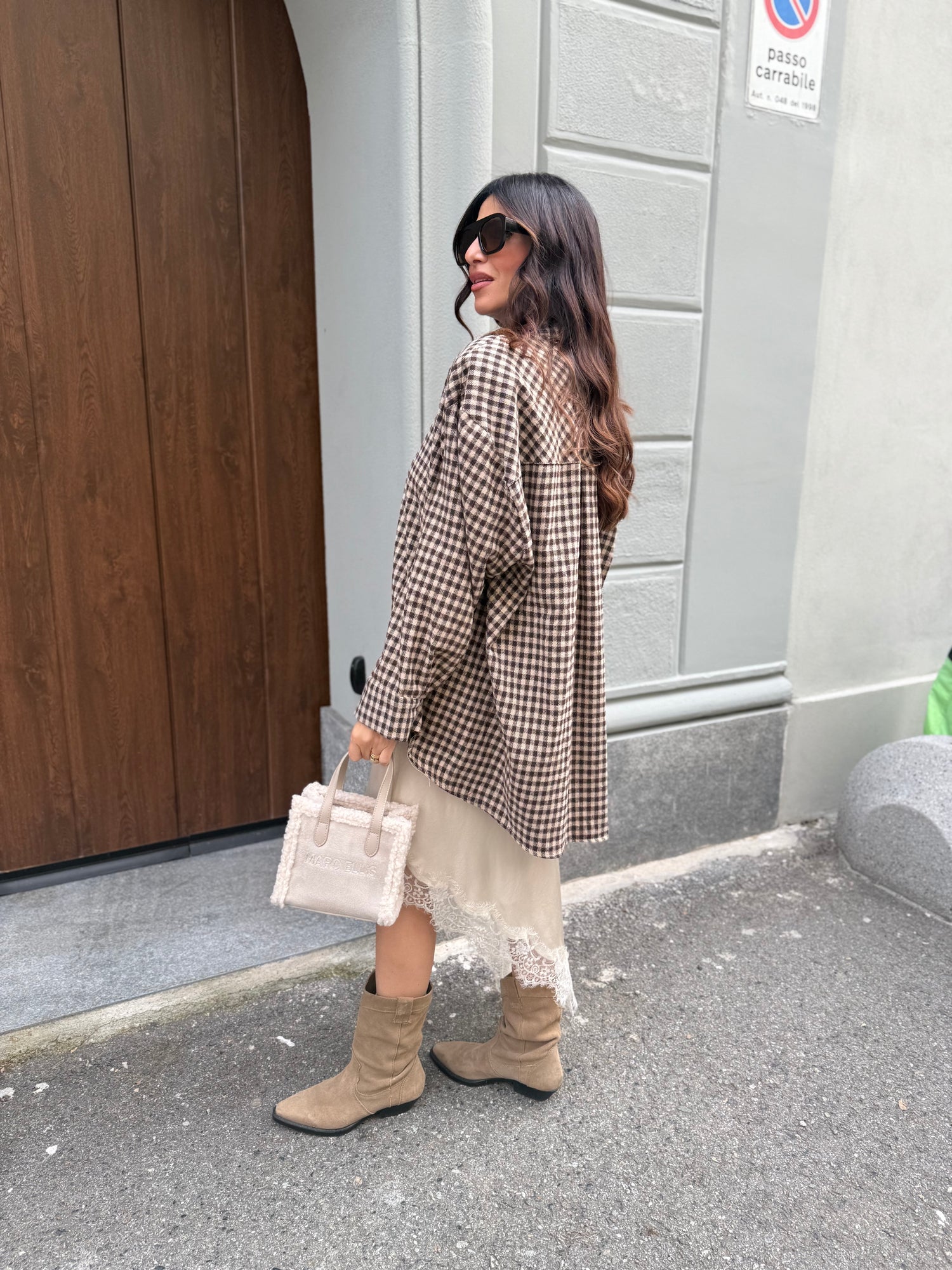 Camicia quadretti JUST WEST