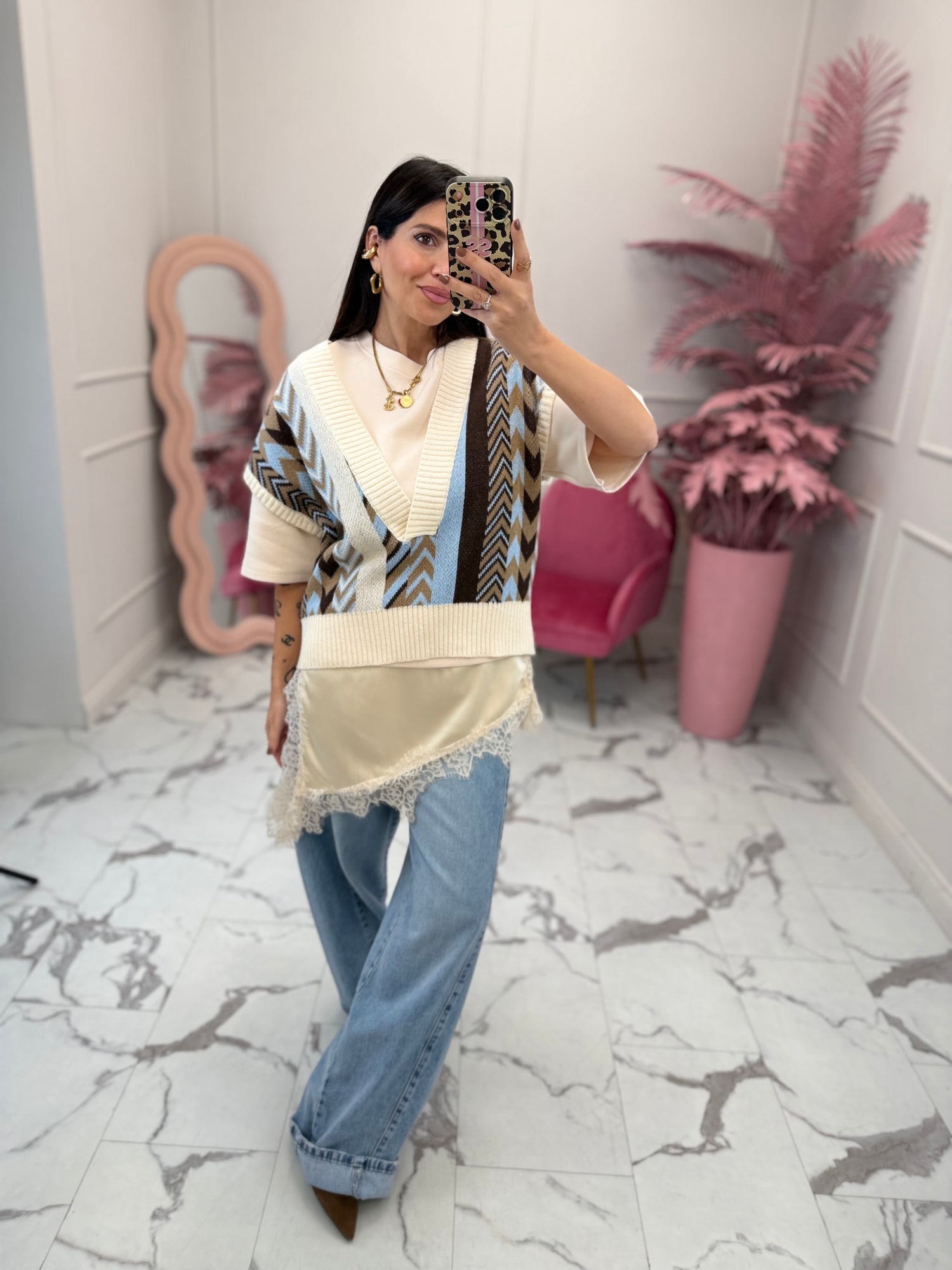 Gilet “Jacquard” HAVE ONE