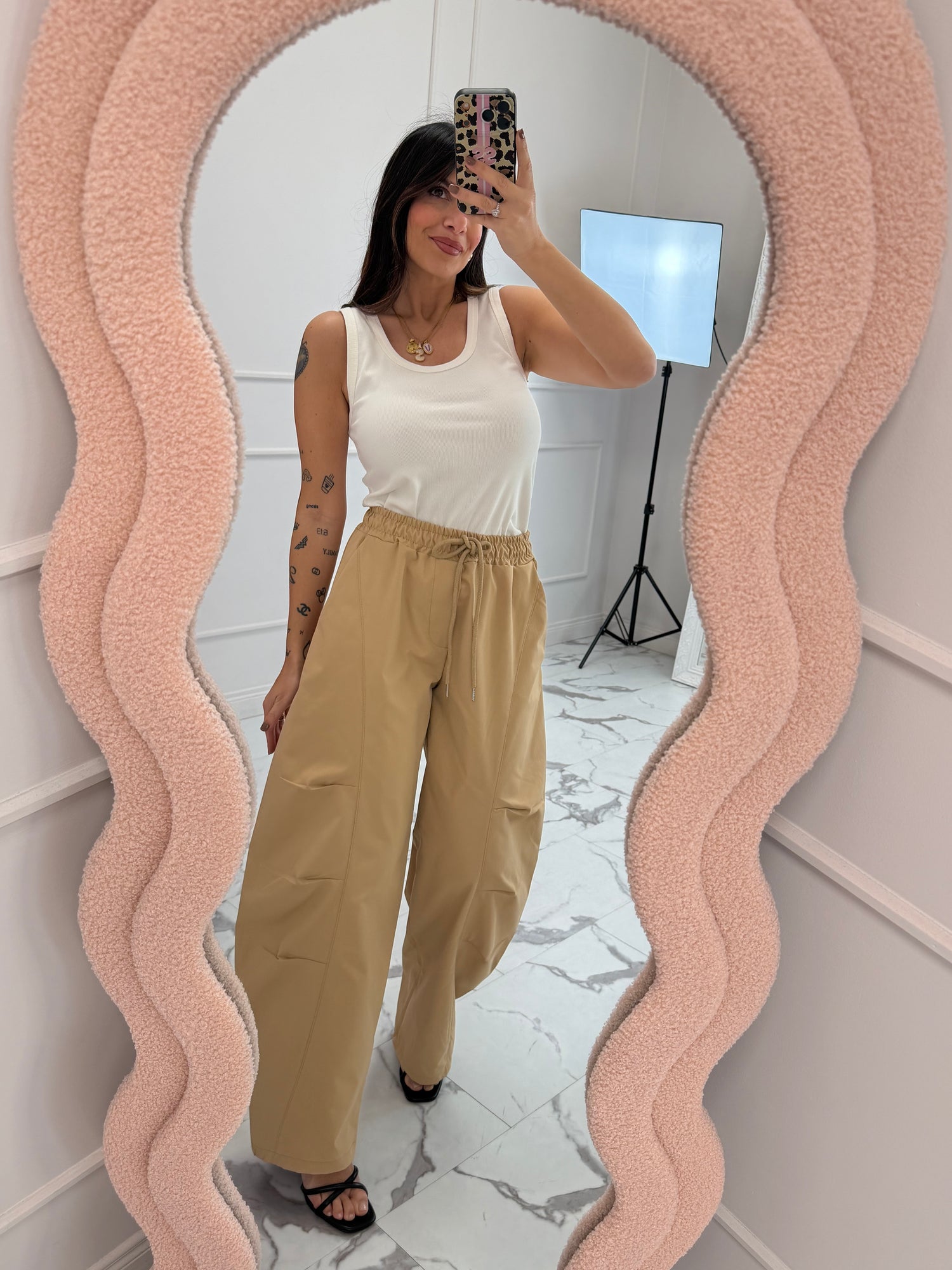 Pantalone balloon “Naomi” JUSTWEST