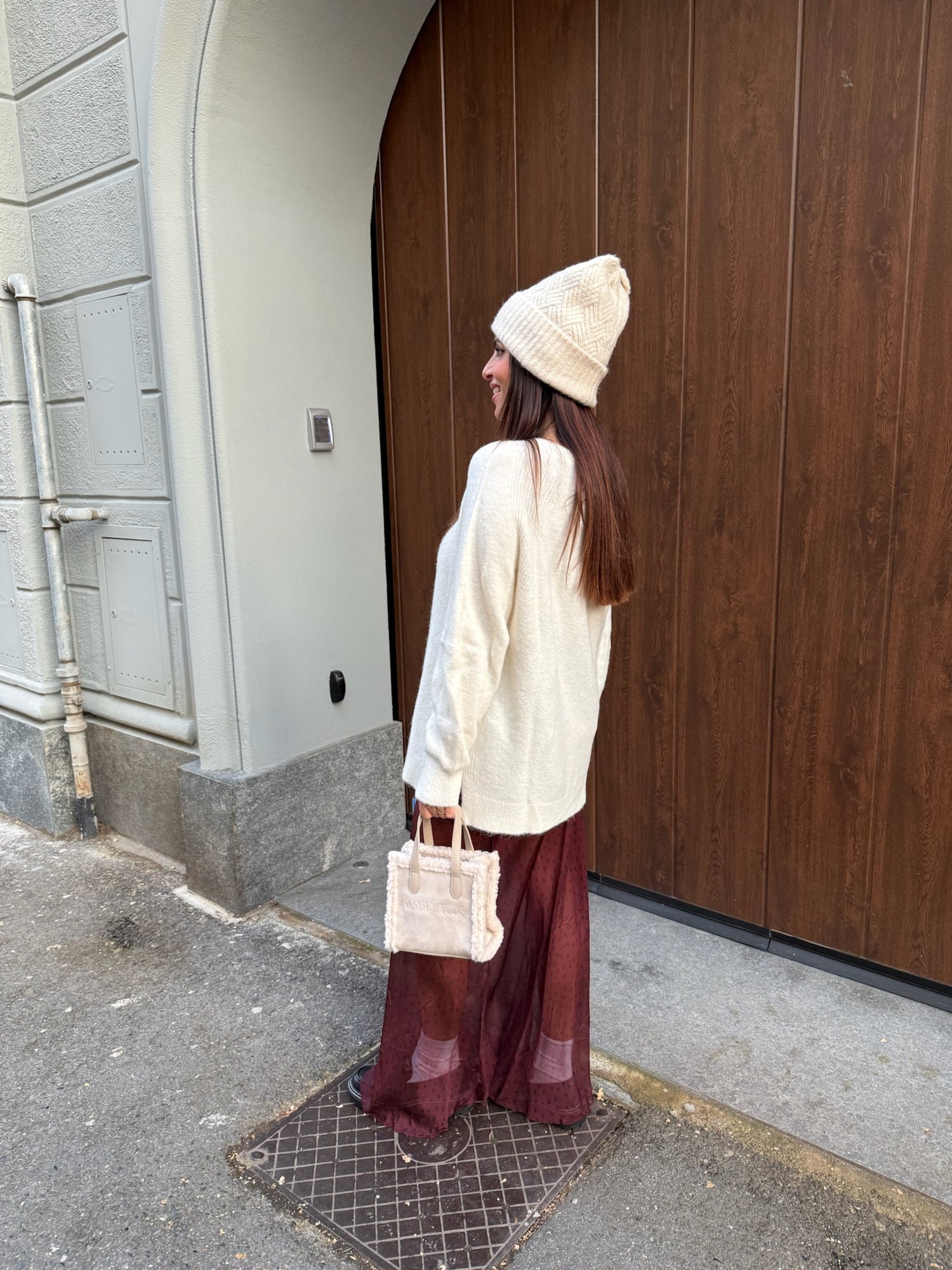 Maglione lungo “Bunny over ” LUMINA