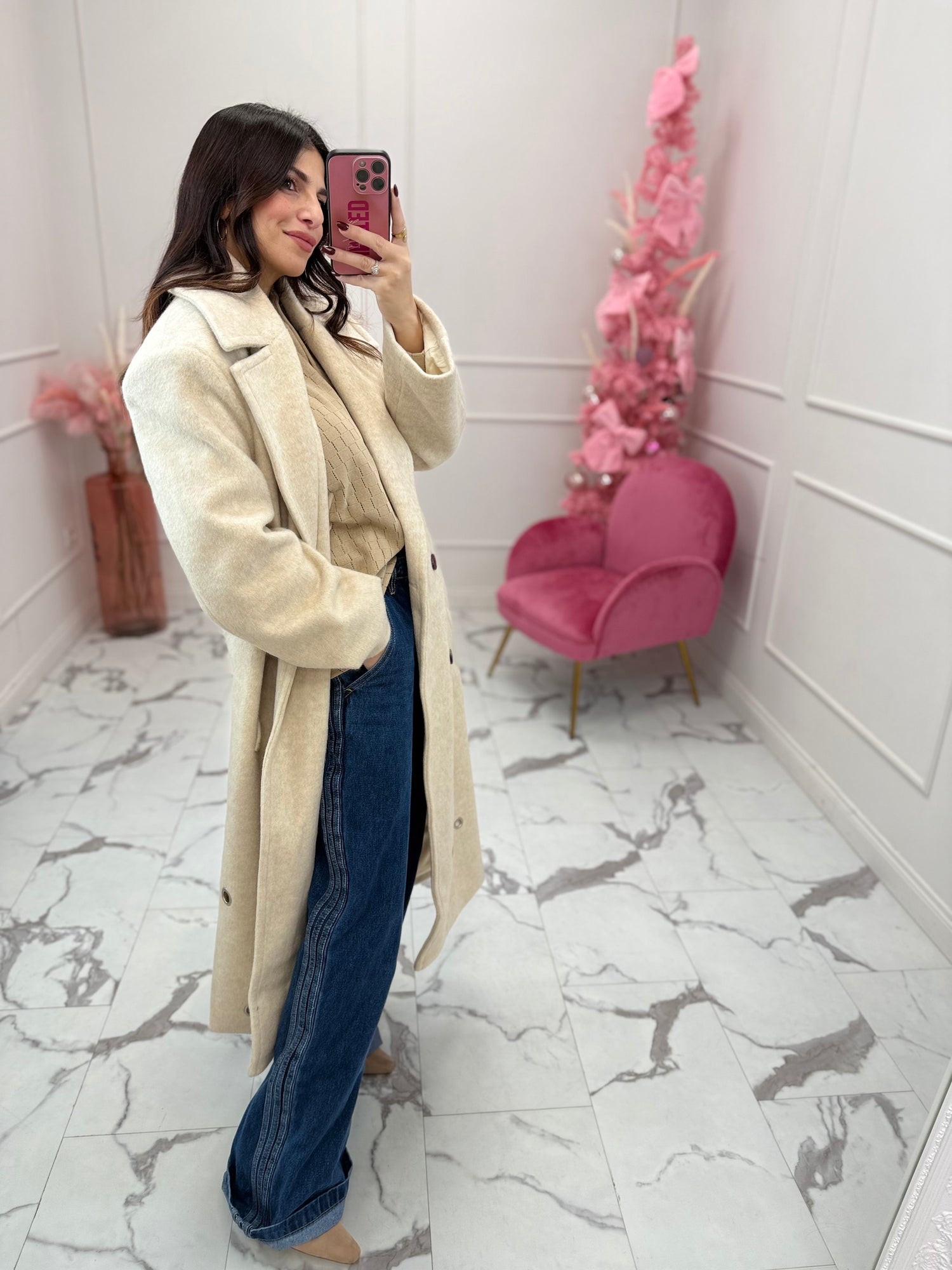 Cappotto misto lana “Helena” LUMINA