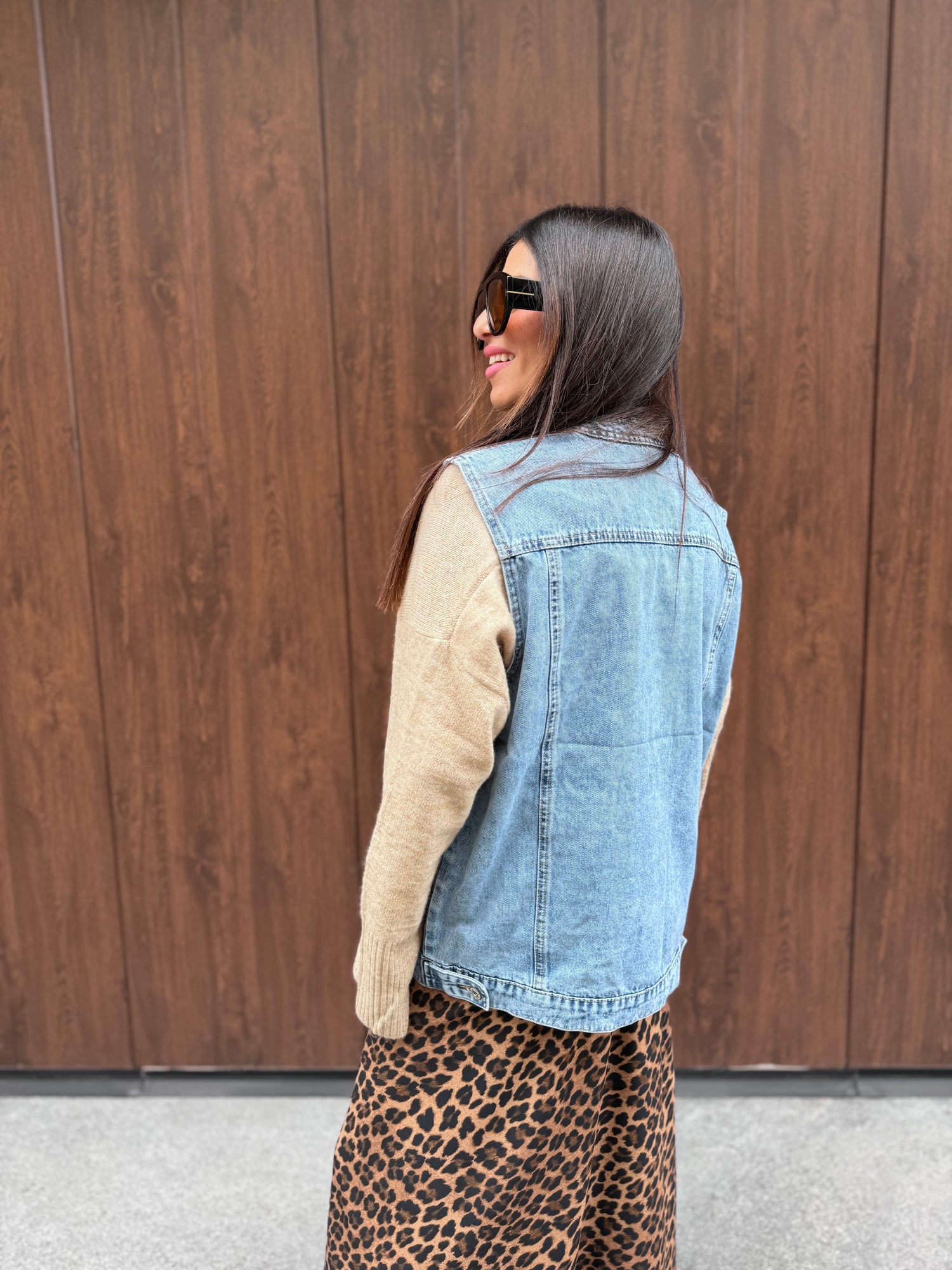 Gilet Denim over LIP