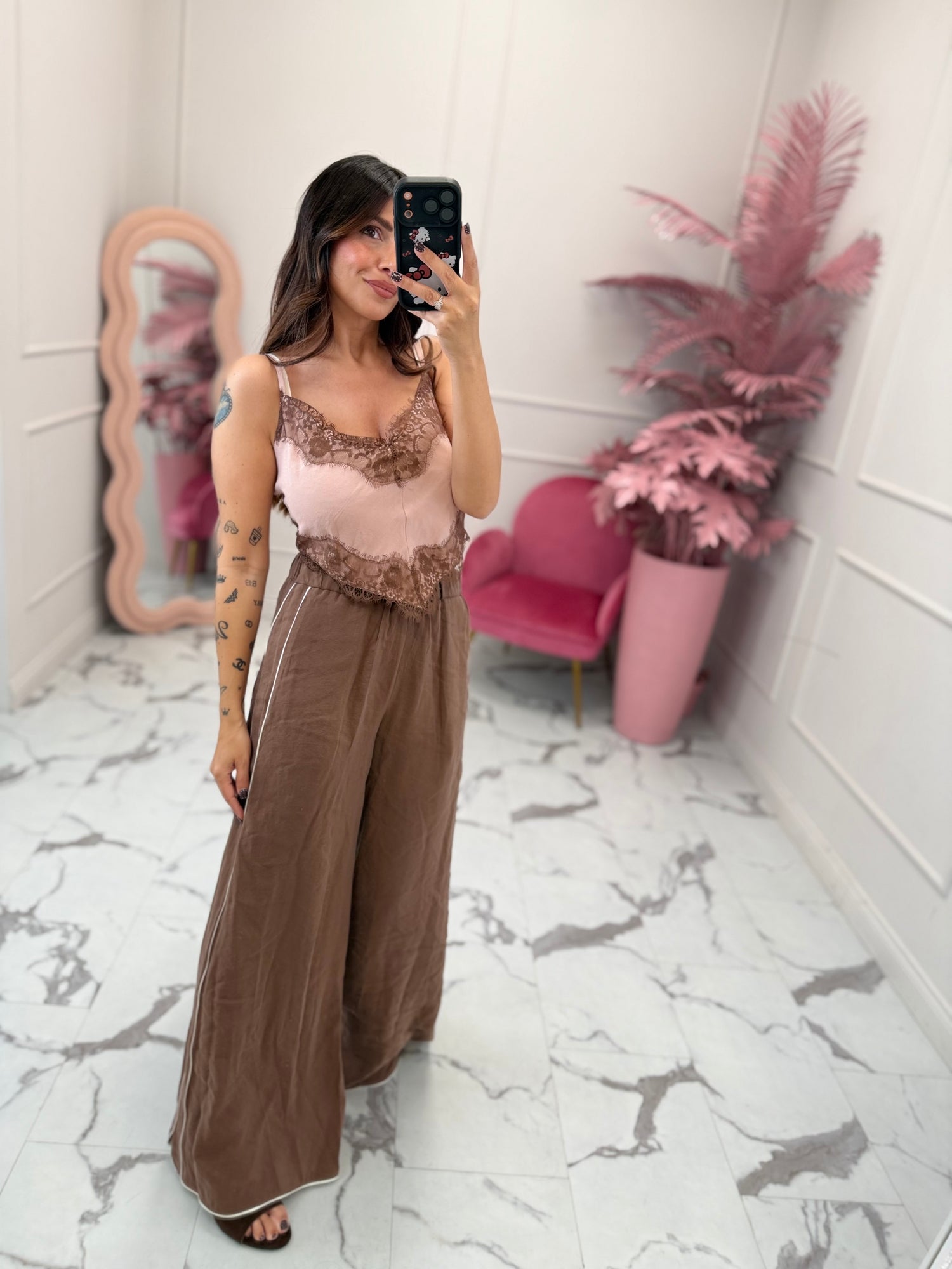 Top con pizzo coordinato “Clarissa” HAVE ONE